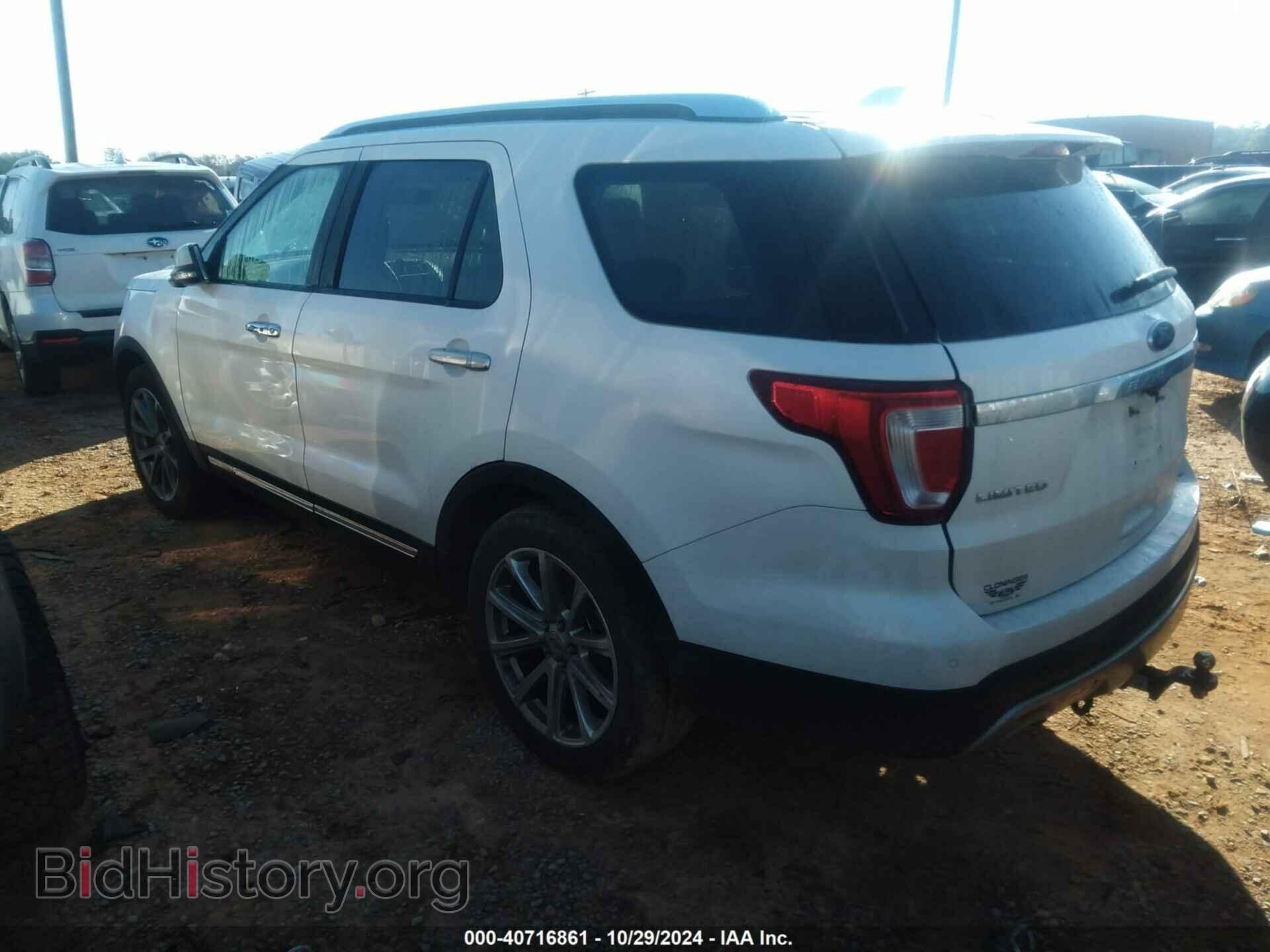 2016 FORD EXPLORER - VIN: 1FM5K8F89GGA10616 - Фото 3