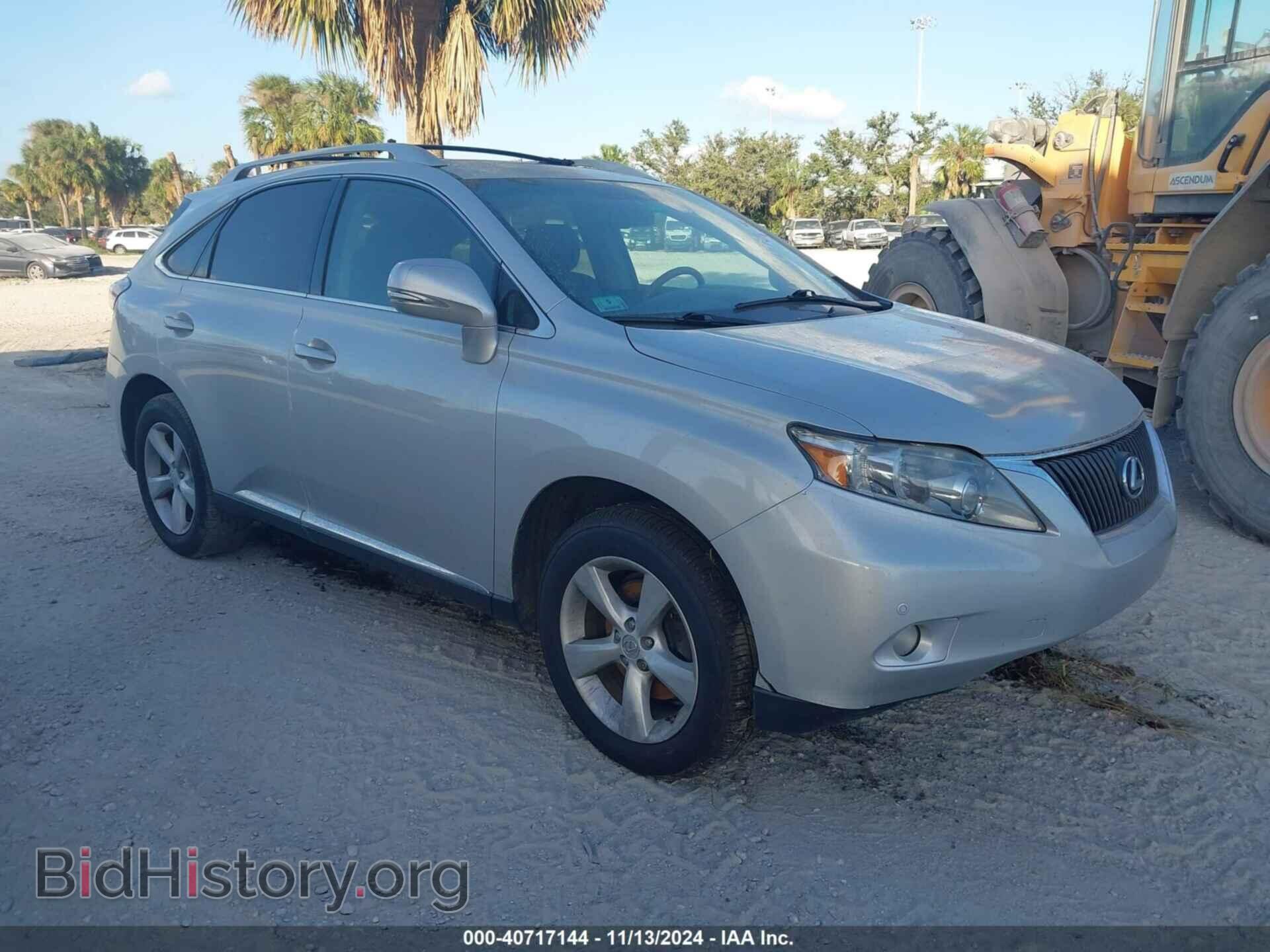 Photo 2T2BK1BA7CC139496 - LEXUS RX 350 2012