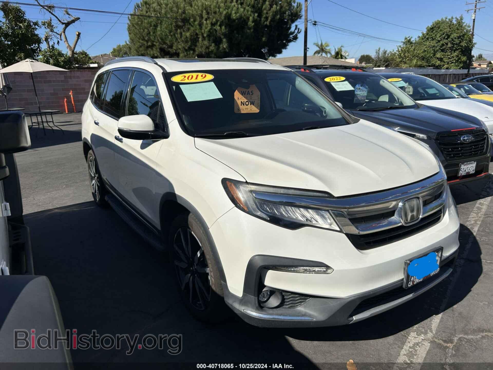 Photo 5FNYF5H61KB039157 - HONDA PILOT 2019