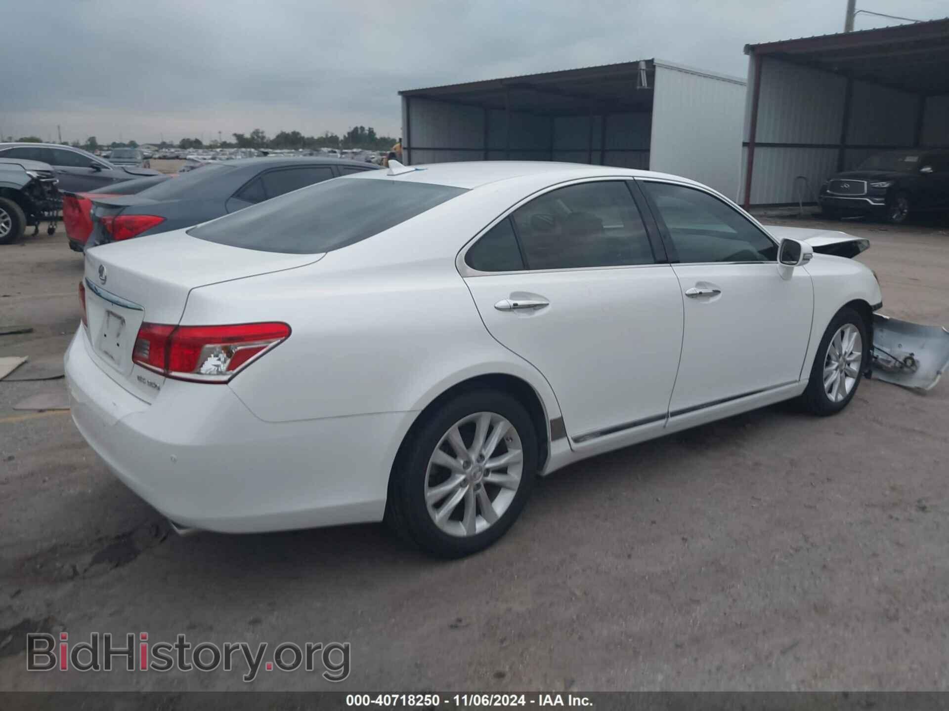2011 LEXUS ES 350 - VIN: JTHBK1EG2B2449281 - Фото 4