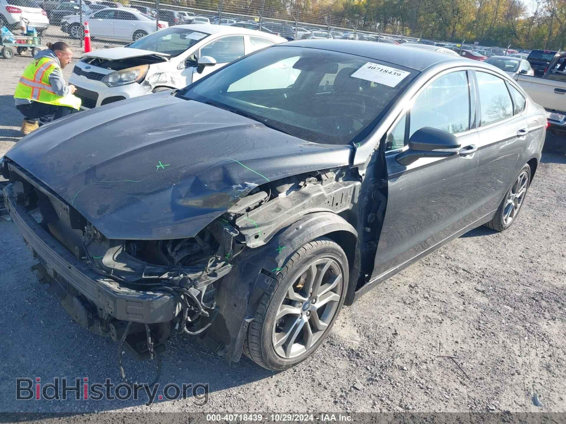 2019 FORD FUSION - VIN: 3FA6P0CD2KR145389 - Фото 2