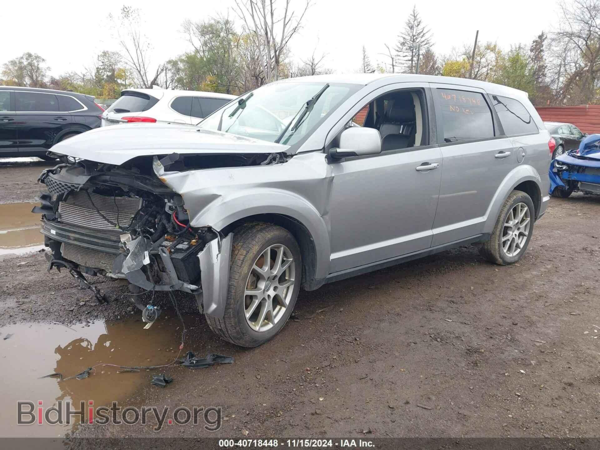 2015 DODGE JOURNEY - VIN: 3C4PDCEG1FT677175 - Фото 2