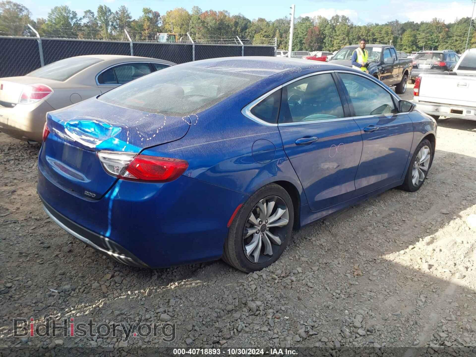 2015 CHRYSLER 200 - VIN: 1C3CCCAB4FN615303 - Фото 4