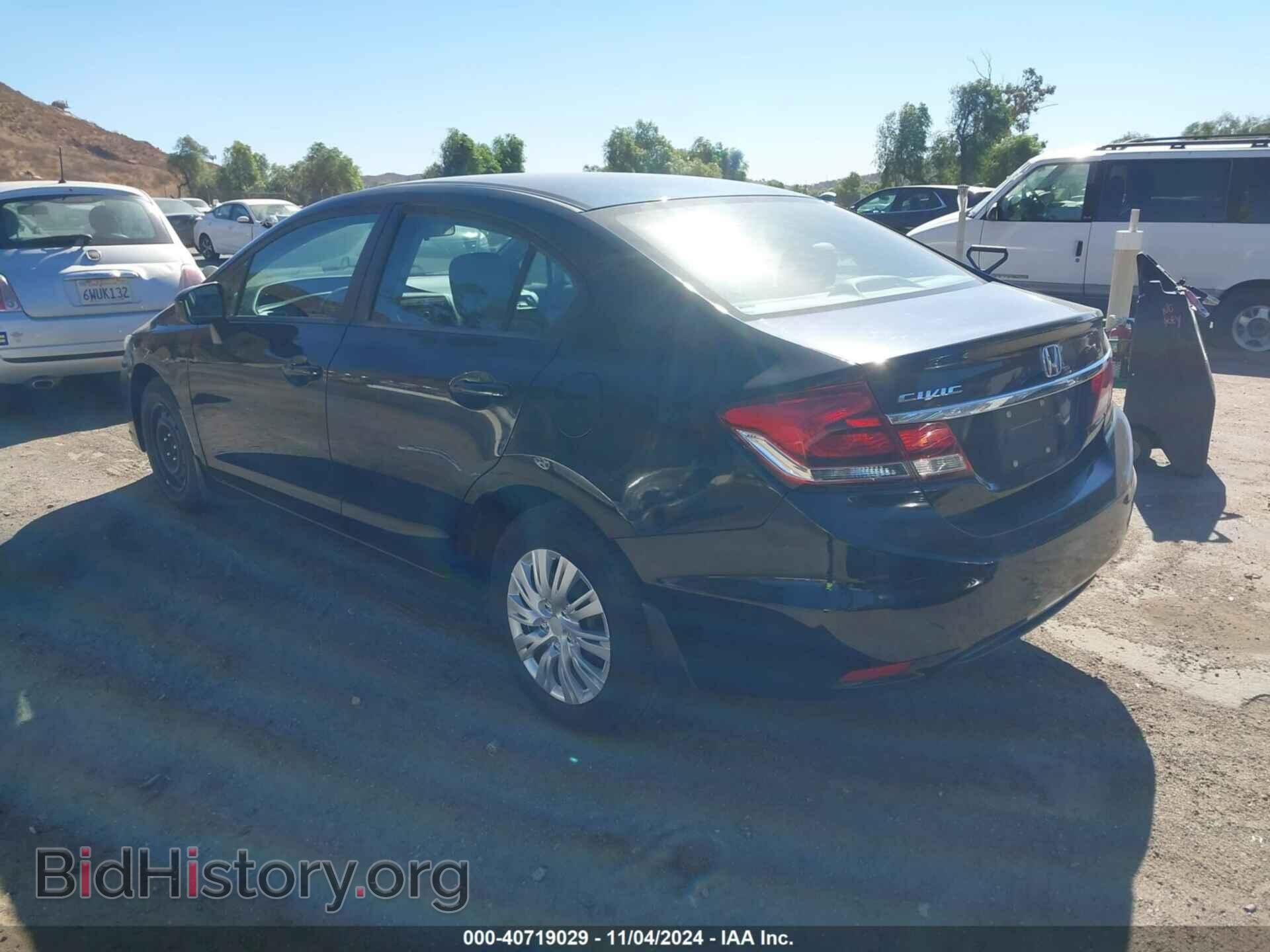 2014 HONDA CIVIC - VIN: 19XFB2F51EE266726 - Фото 3