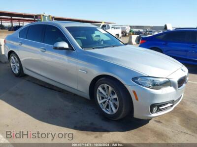 2015 BMW 528 I, серебристый — VIN WBA5A5C54FD514598, IAAI