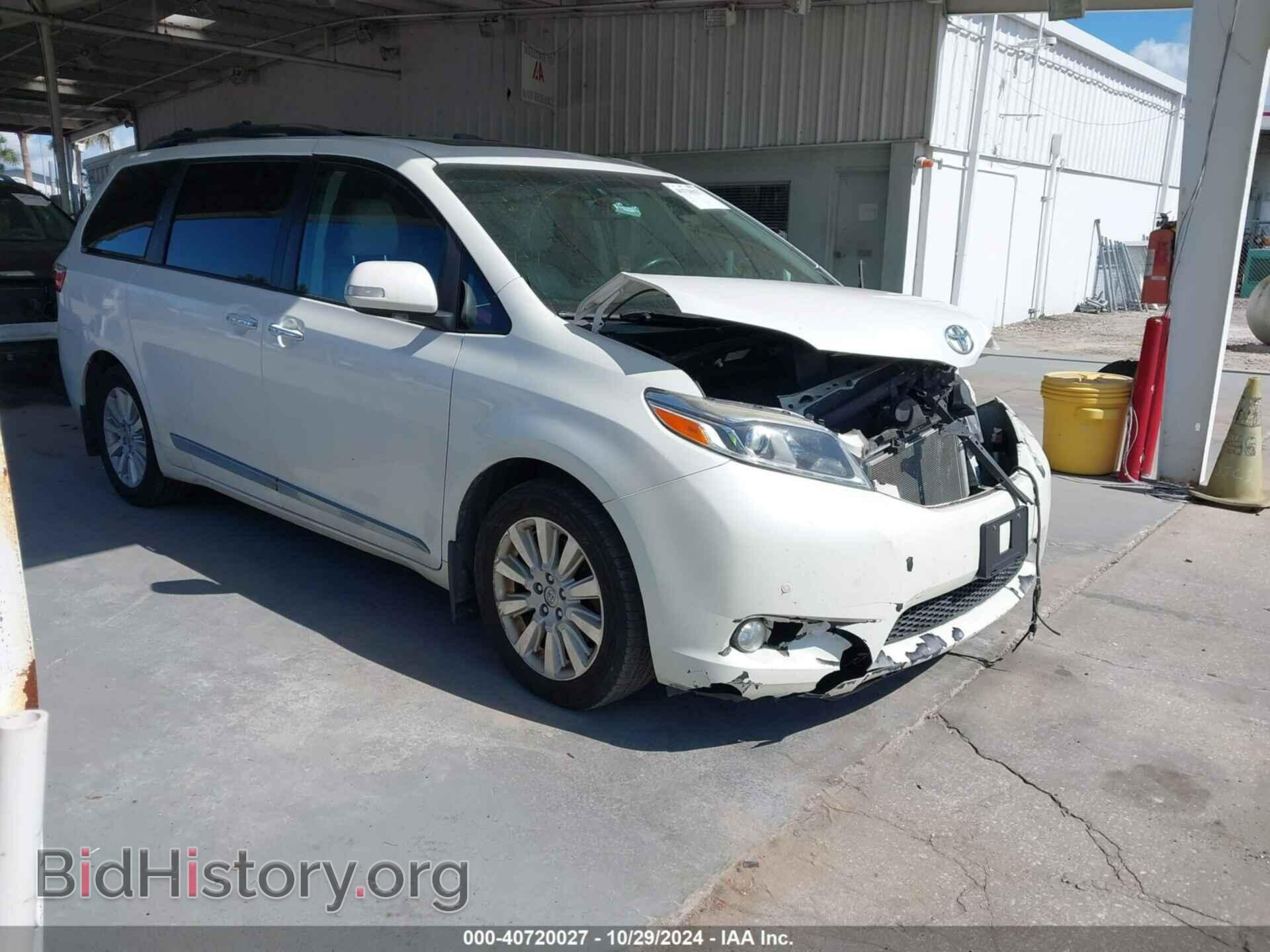 Photo 5TDDK3DC9FS099537 - TOYOTA SIENNA 2015