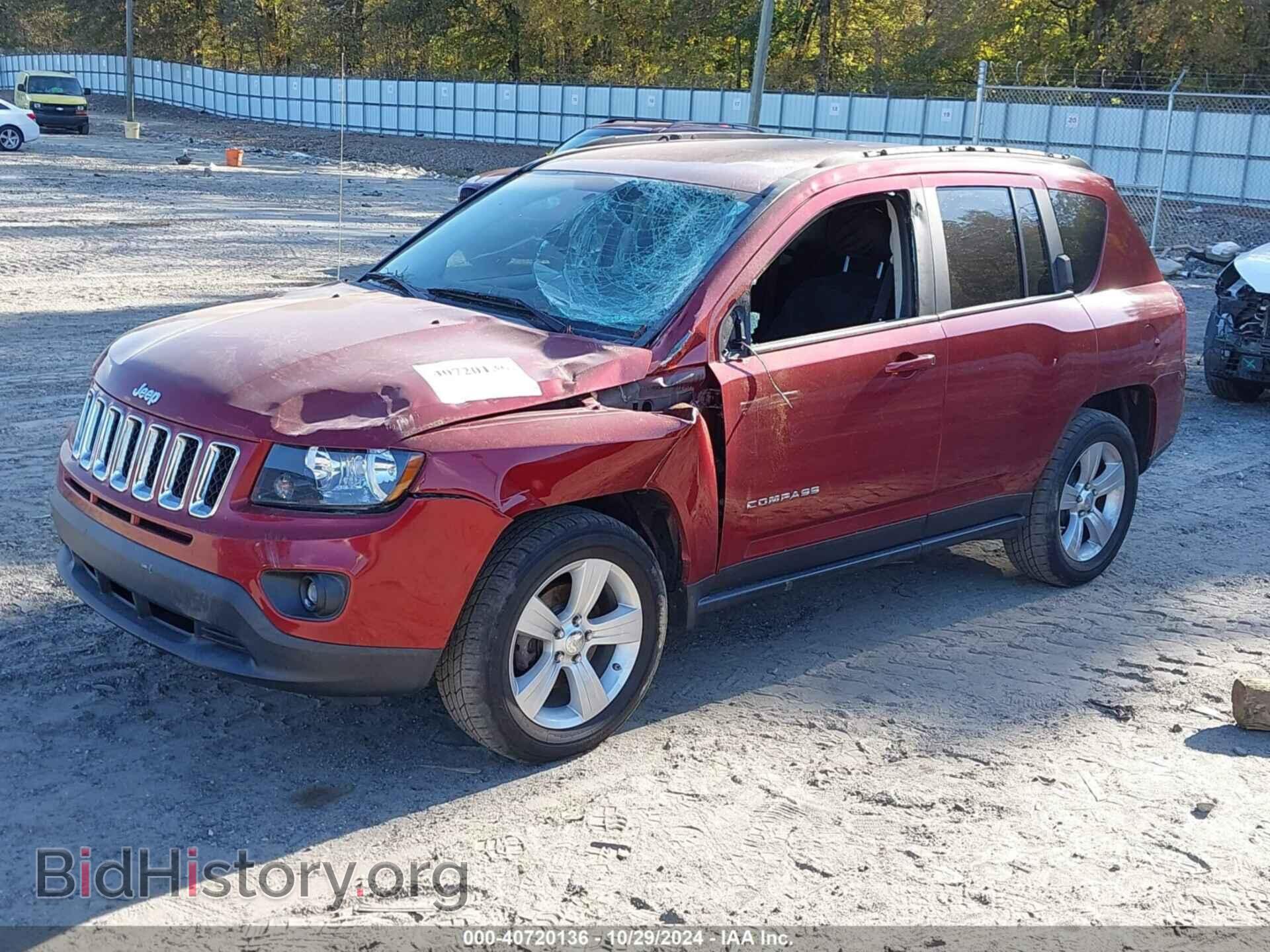 2014 JEEP COMPASS - VIN: 1C4NJCBB4ED889596 - Фото 2