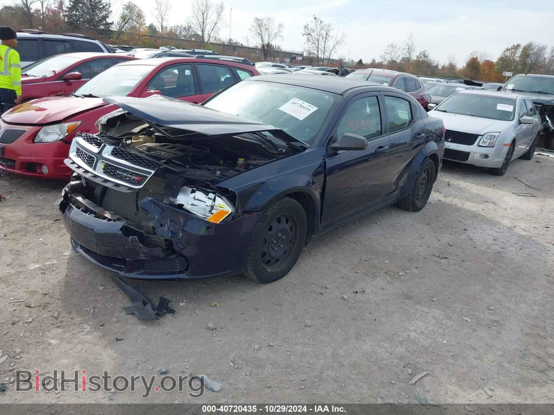 2014 DODGE AVENGER - VIN: 1C3CDZAB2EN133475 - Фото 2