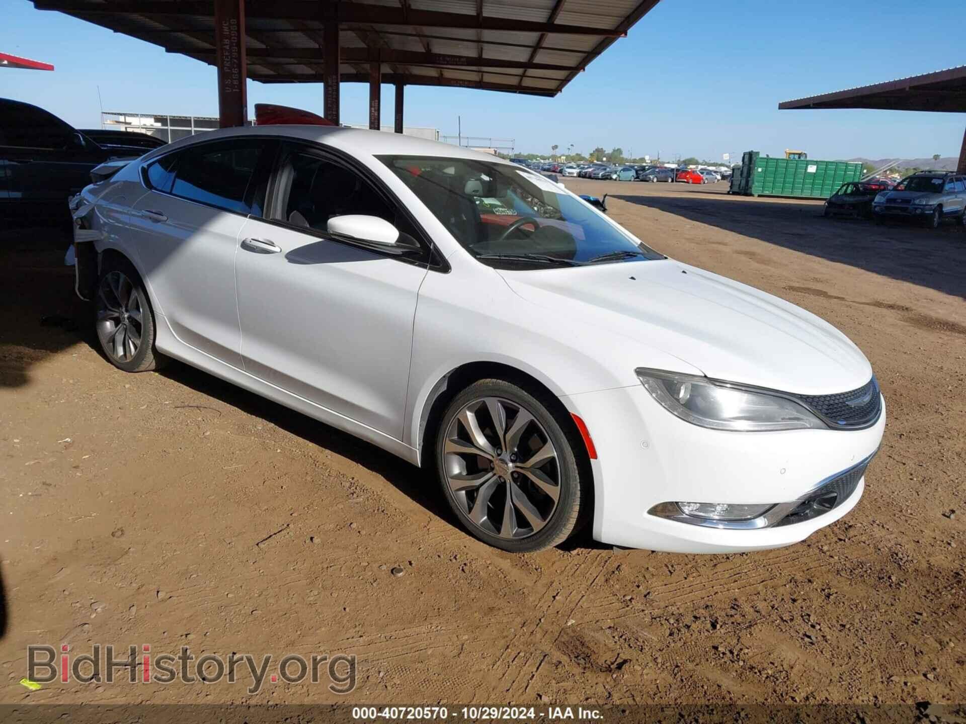 Фотография 1C3CCCCB8FN558102 - CHRYSLER 200 2015