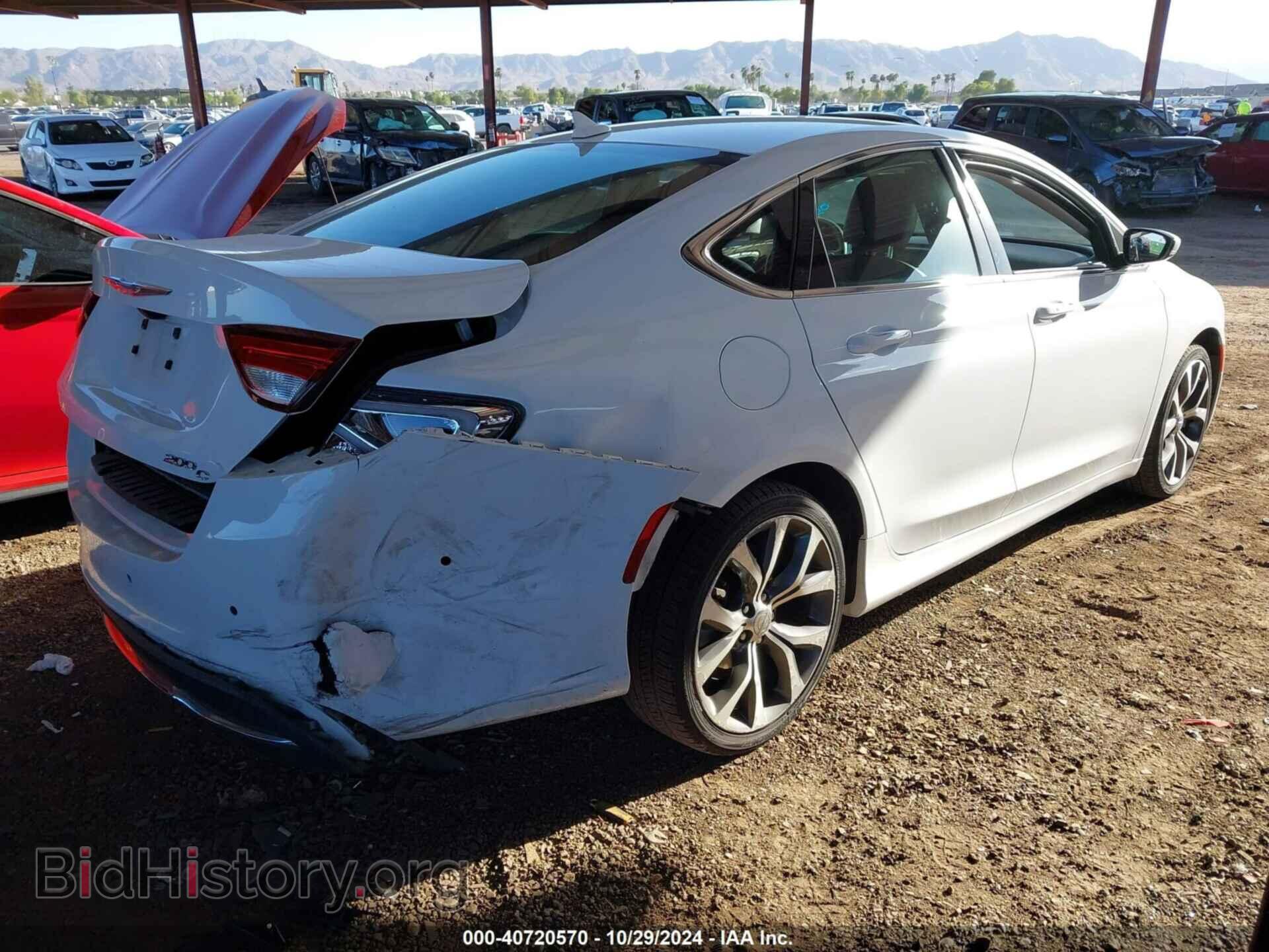 2015 CHRYSLER 200 - VIN: 1C3CCCCB8FN558102 - Фото 4