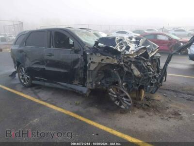 2014 Dodge DURANGO R/T, черный — VIN 1C4SDHCT6EC502986, IAAI