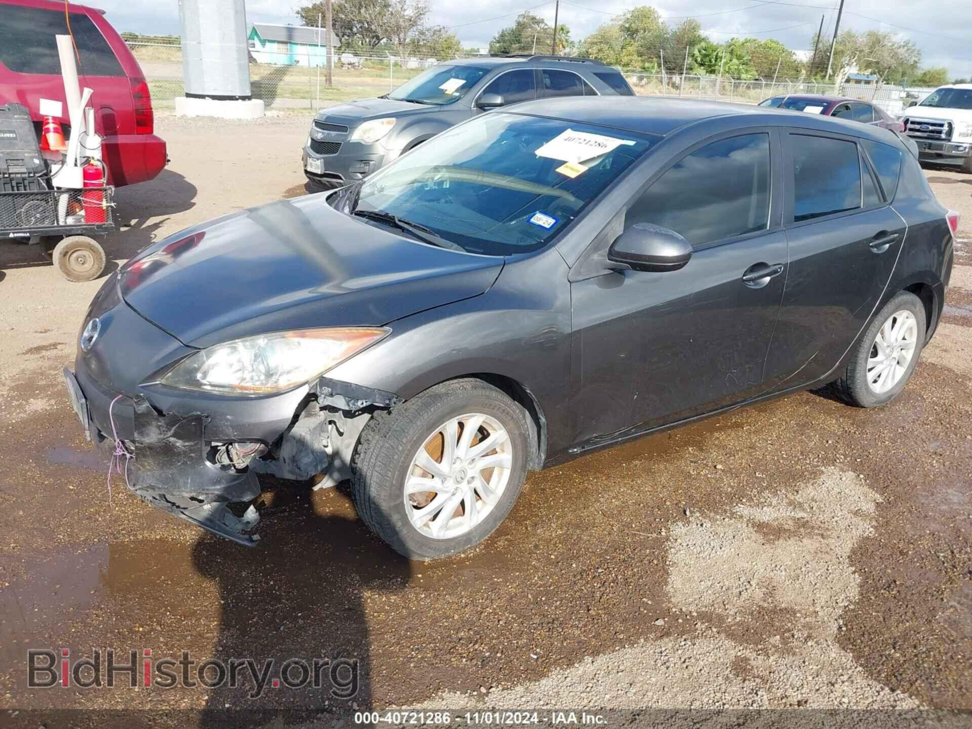 2012 MAZDA MAZDA3 - VIN: JM1BL1L77C1658136 - Фото 2