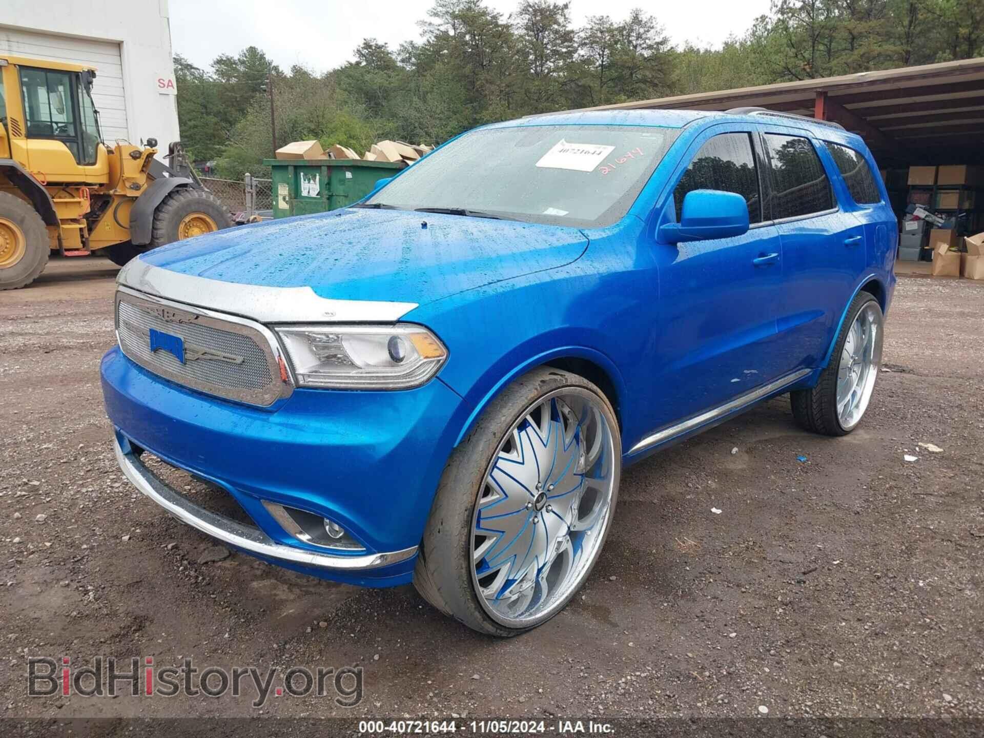 2014 DODGE DURANGO - VIN: 1C4RDHAG7EC593321 - Photo 2