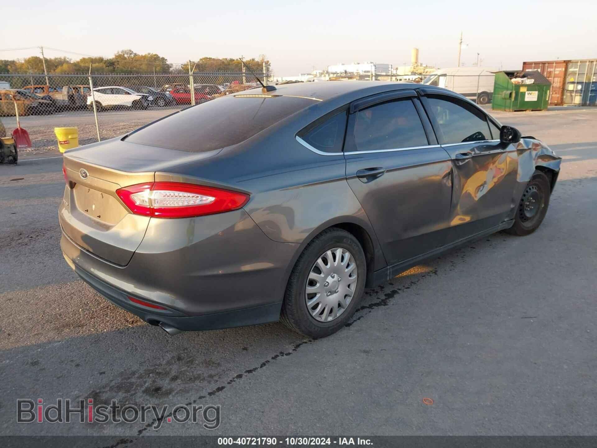 2014 FORD FUSION - VIN: 3FA6P0G7XER123732 - Фото 4