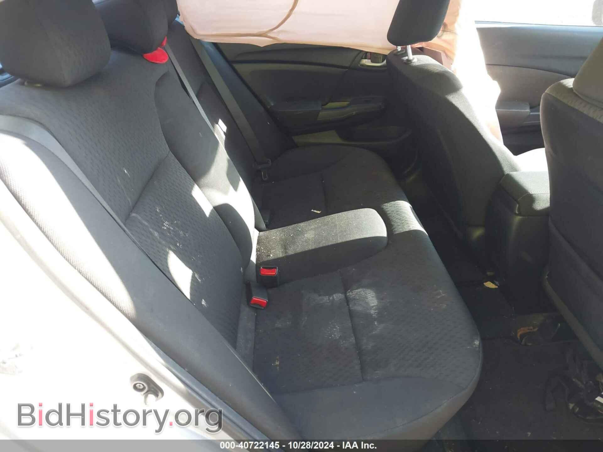 2015 HONDA CIVIC - VIN: 19XFB2F72FE266169 - Фото 8