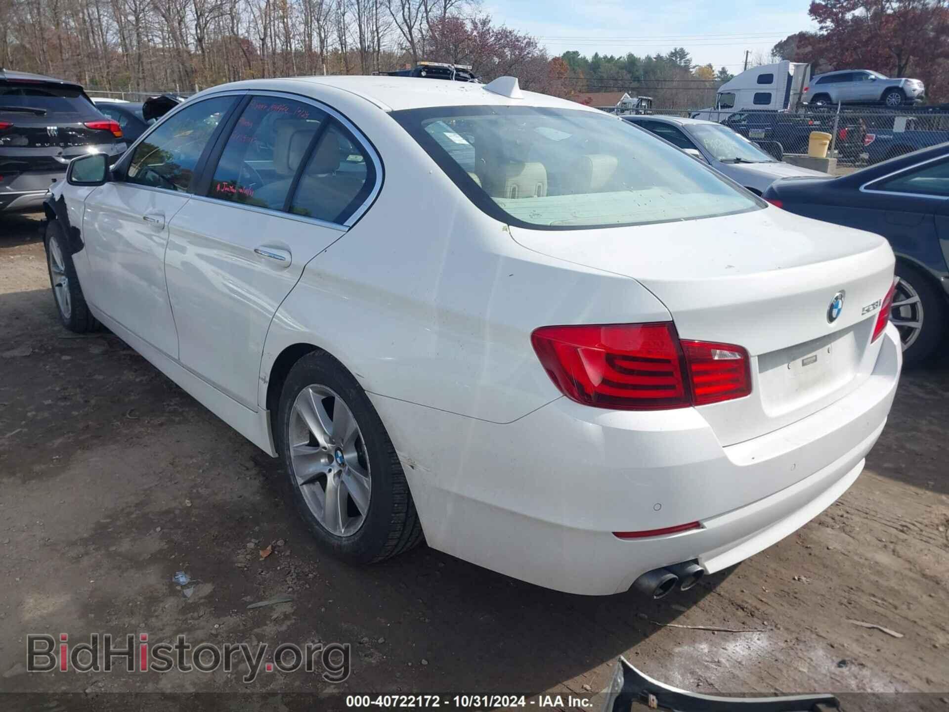 2012 BMW 528I - VIN: WBAXH5C51CC594867 - Фото 3