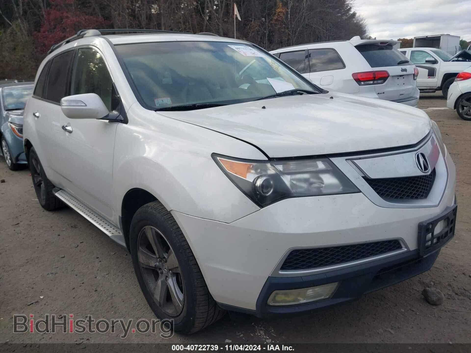 Photo 2HNYD2H42BH524933 - ACURA MDX 2011