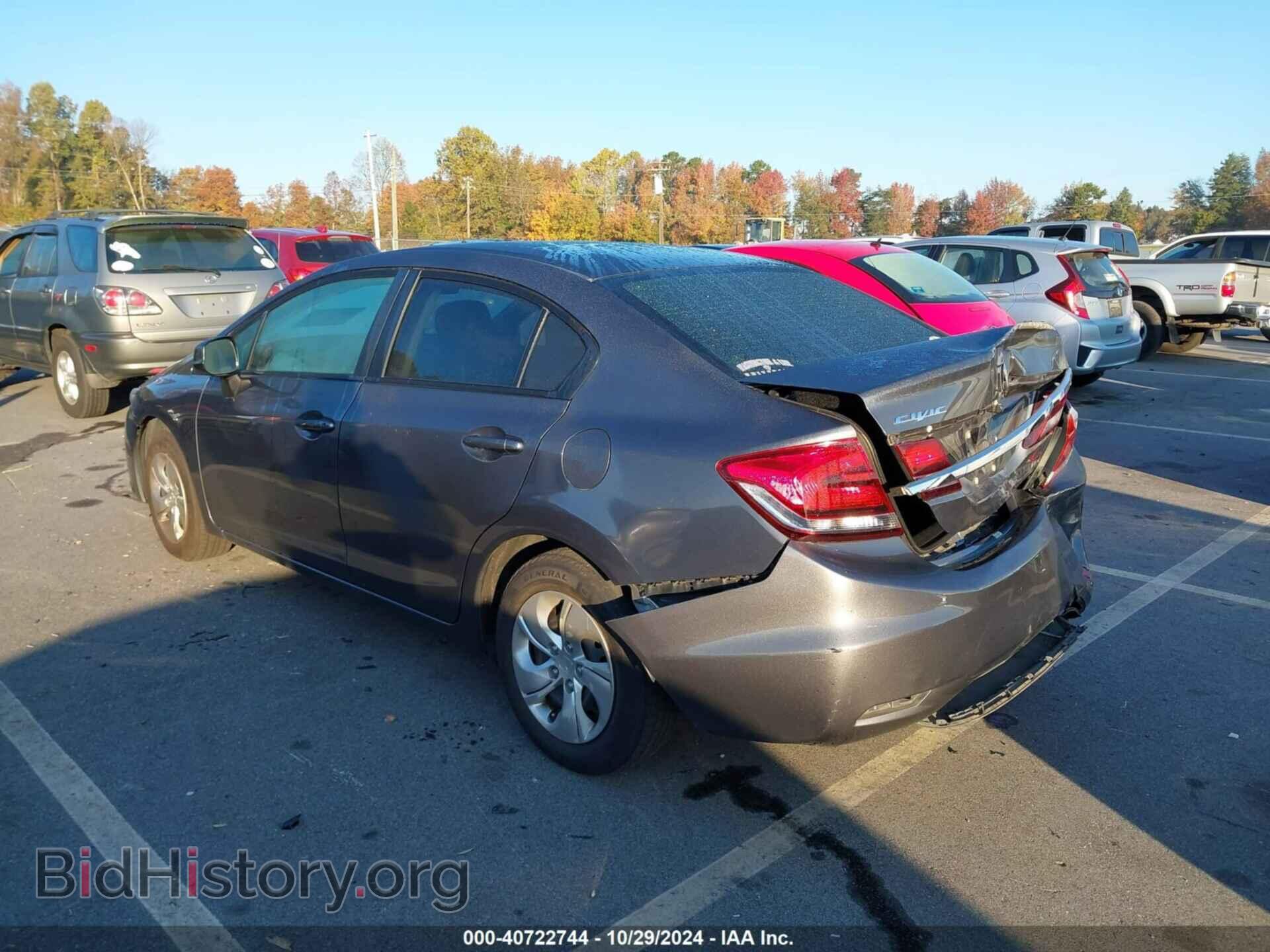 2013 HONDA CIVIC - VIN: 19XFB2F55DE229337 - Фото 3