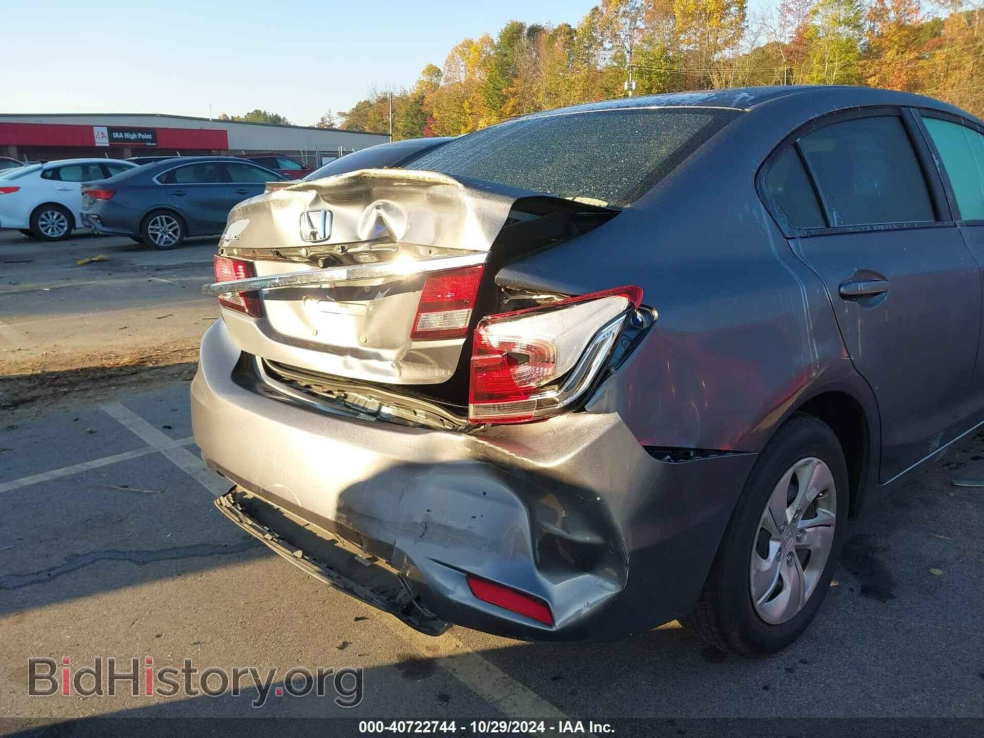 2013 HONDA CIVIC - VIN: 19XFB2F55DE229337 - Фото 6