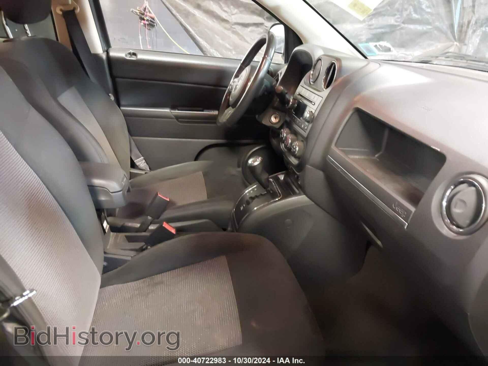 2013 JEEP COMPASS - VIN: 1C4NJCEB8DD255024 - Фото 5