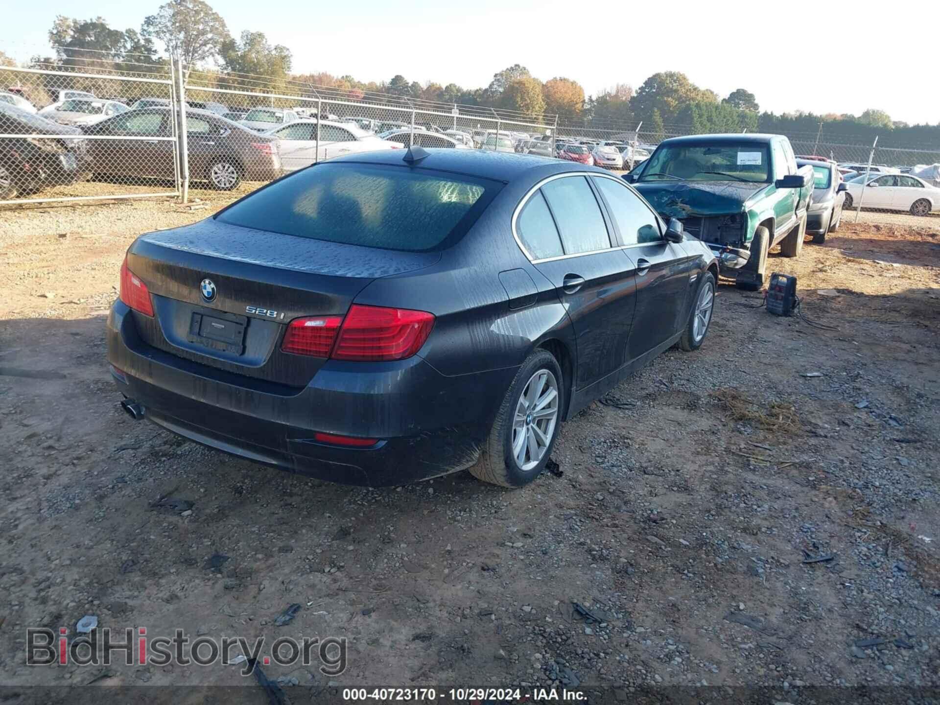2014 BMW 528I - VIN: WBA5A5C56ED501298 - Фото 4
