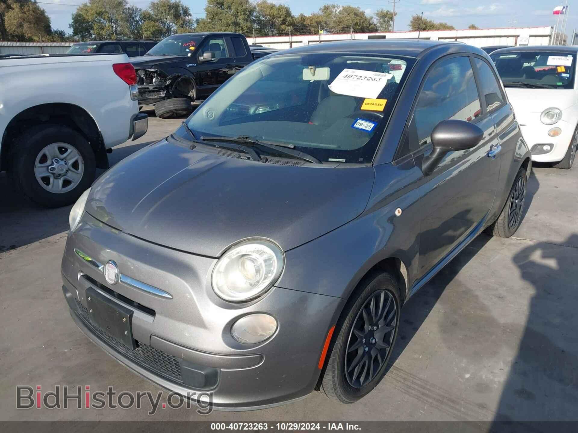 2012 FIAT 500 - VIN: 3C3CFFARXCT384134 - Фото 2