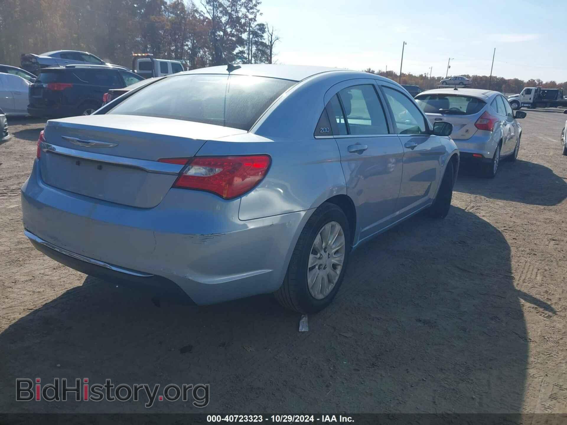 2013 CHRYSLER 200 - VIN: 1C3CCBAB0DN733761 - Photo 4