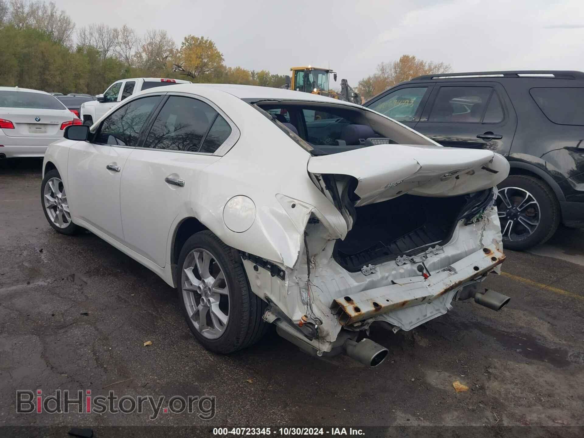2014 NISSAN MAXIMA - VIN: 1N4AA5AP1EC449189 - Фото 3