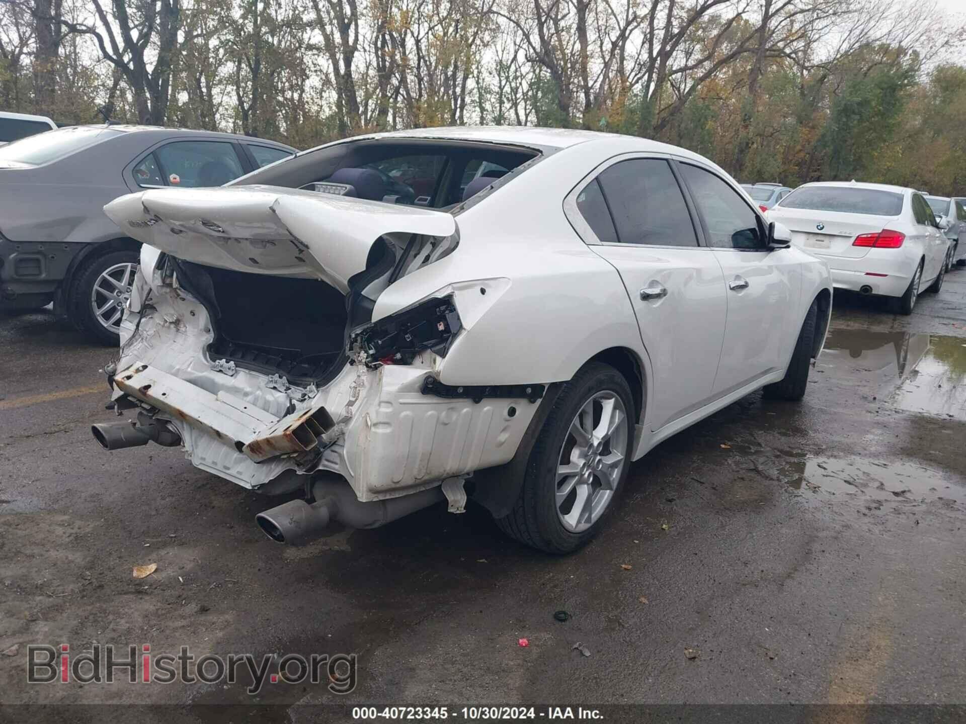 2014 NISSAN MAXIMA - VIN: 1N4AA5AP1EC449189 - Фото 4