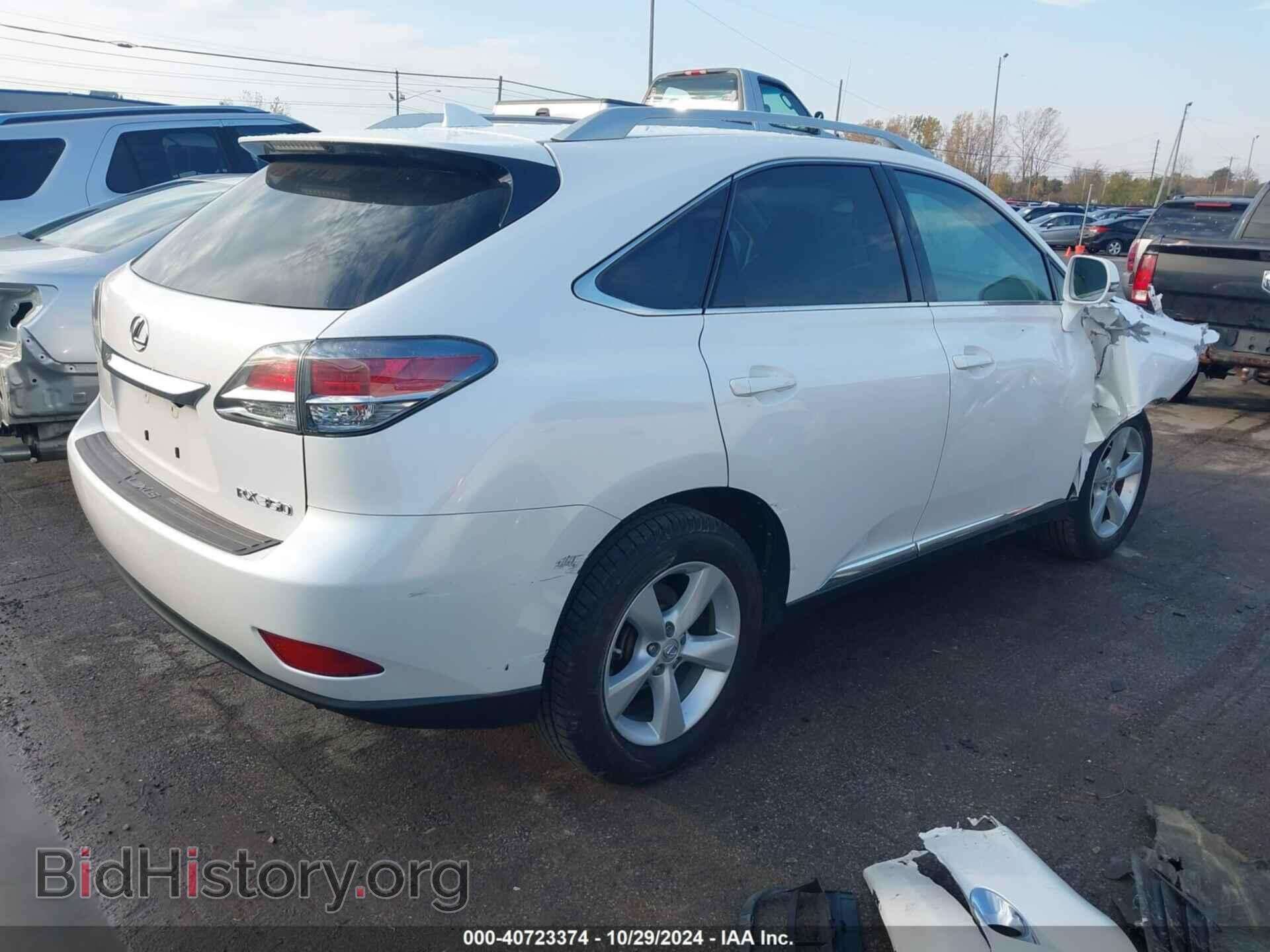 2015 LEXUS RX 350 - VIN: 2T2BK1BA2FC257198 - Фото 4