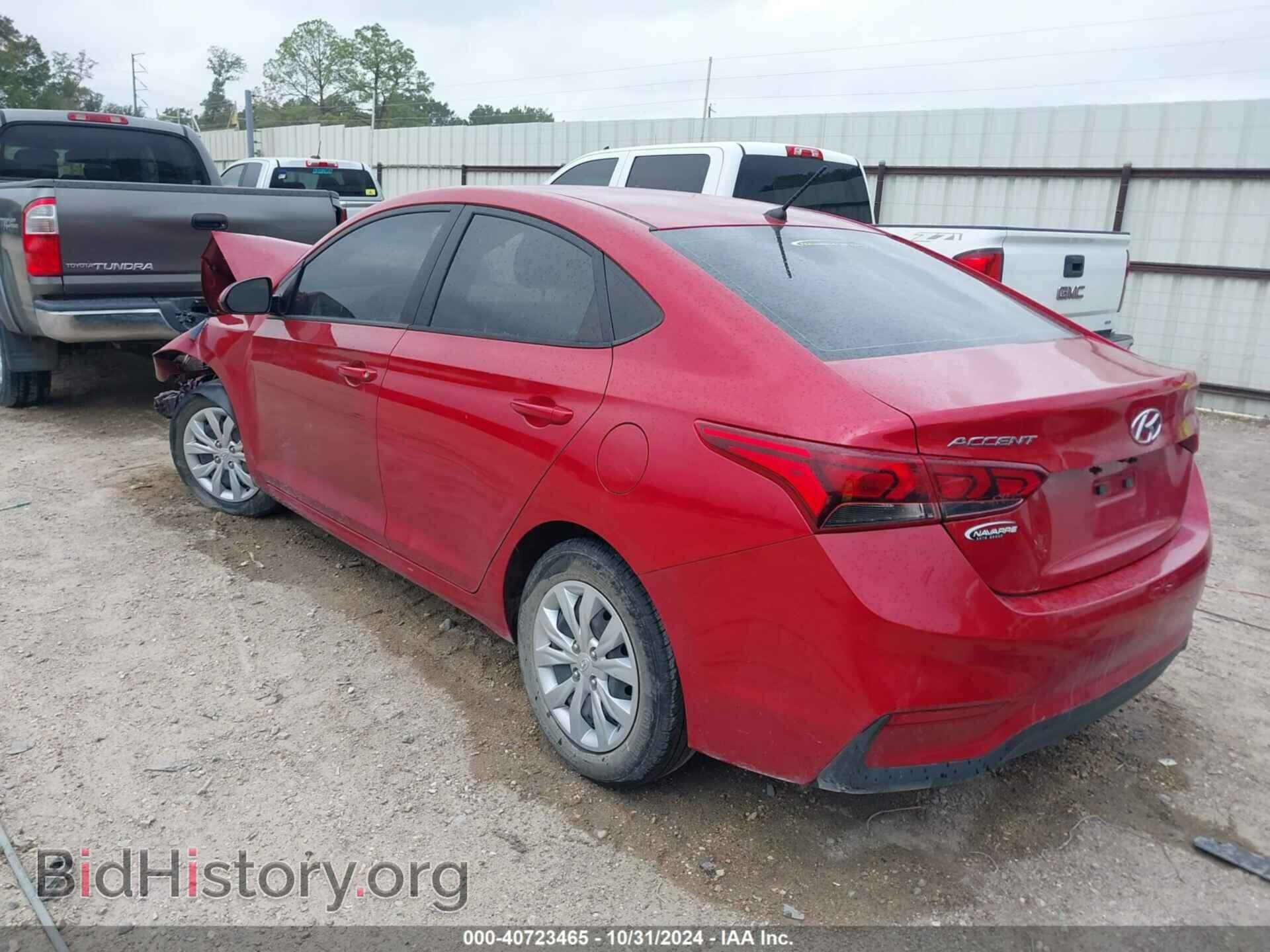 2022 HYUNDAI ACCENT - VIN: 3KPC24A67NE160540 - Фото 3