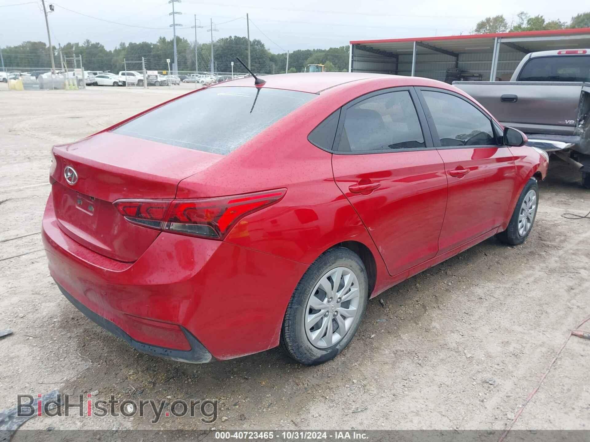 2022 HYUNDAI ACCENT - VIN: 3KPC24A67NE160540 - Фото 4