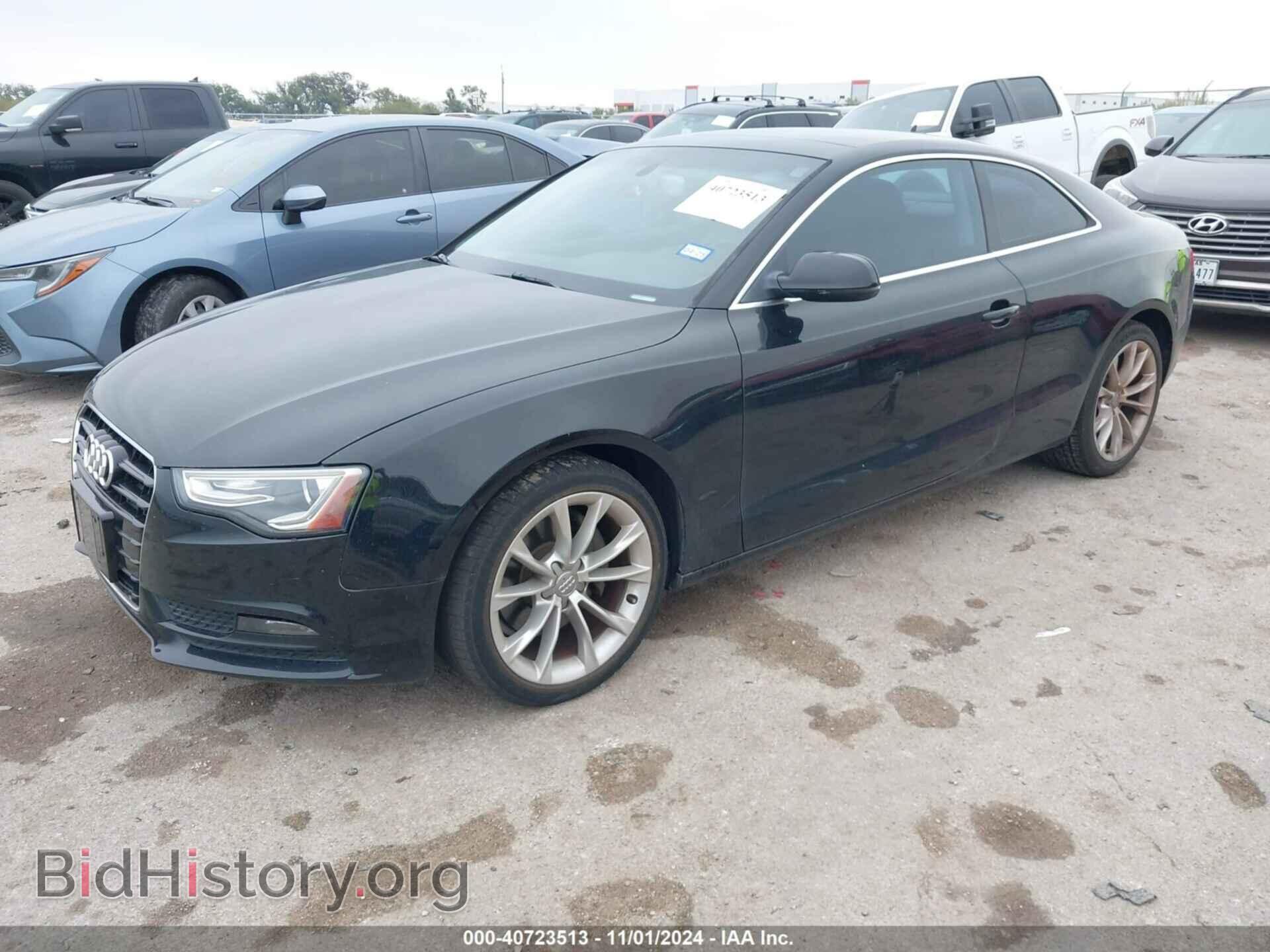 2013 AUDI A5 - VIN: WAUCFAFR7DA034747 - Фото 2