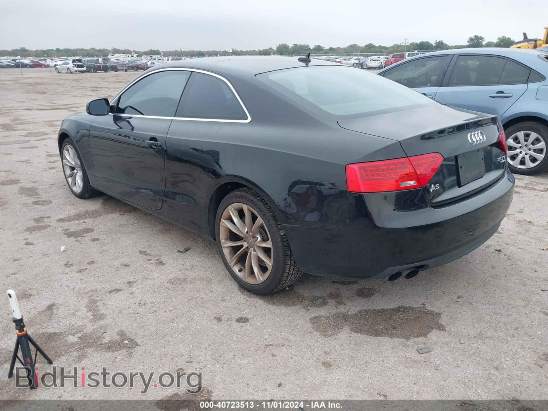 2013 AUDI A5 - VIN: WAUCFAFR7DA034747 - Фото 3