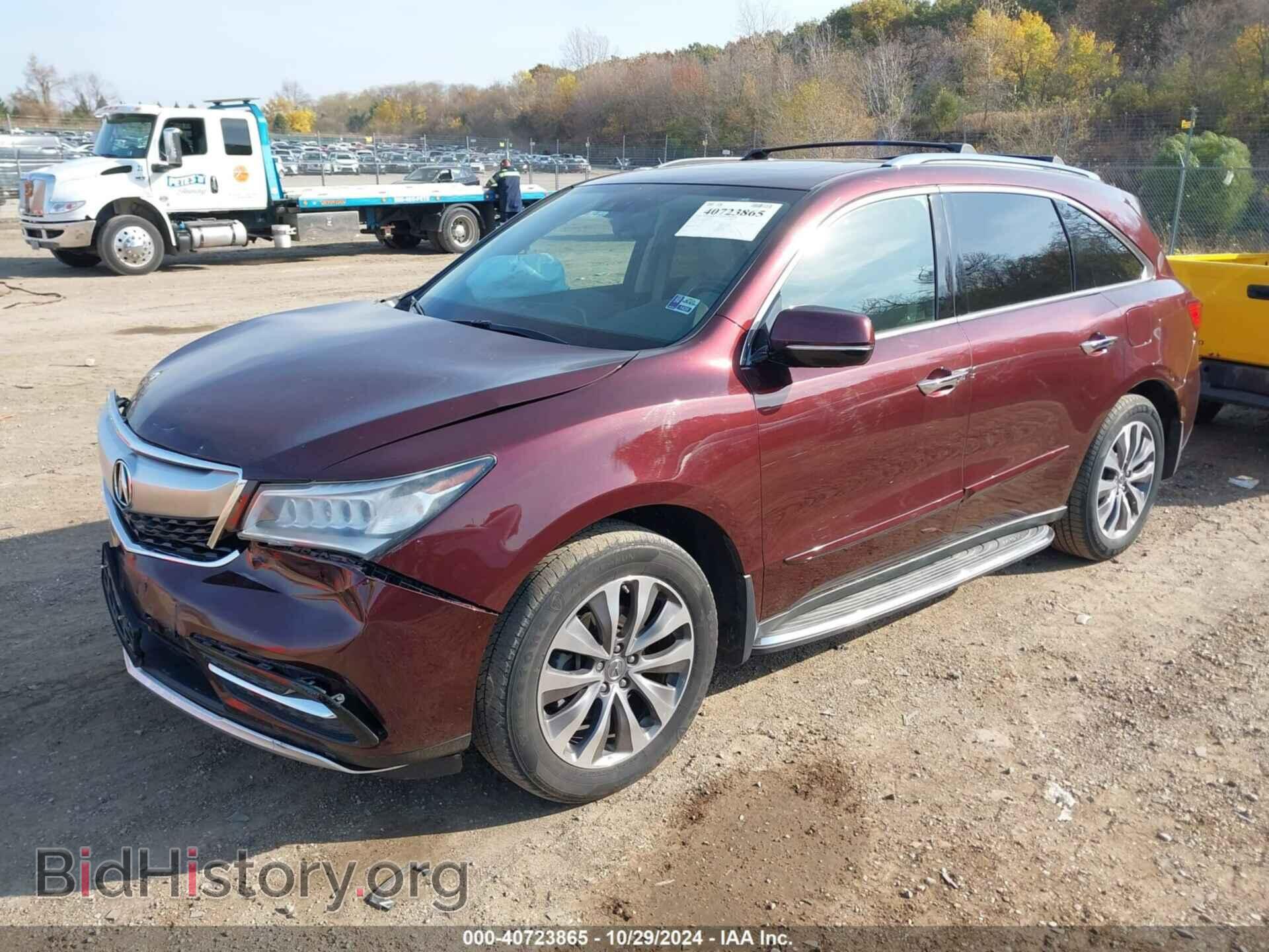 2014 ACURA MDX - VIN: 5FRYD4H46EB015549 - Photo 2