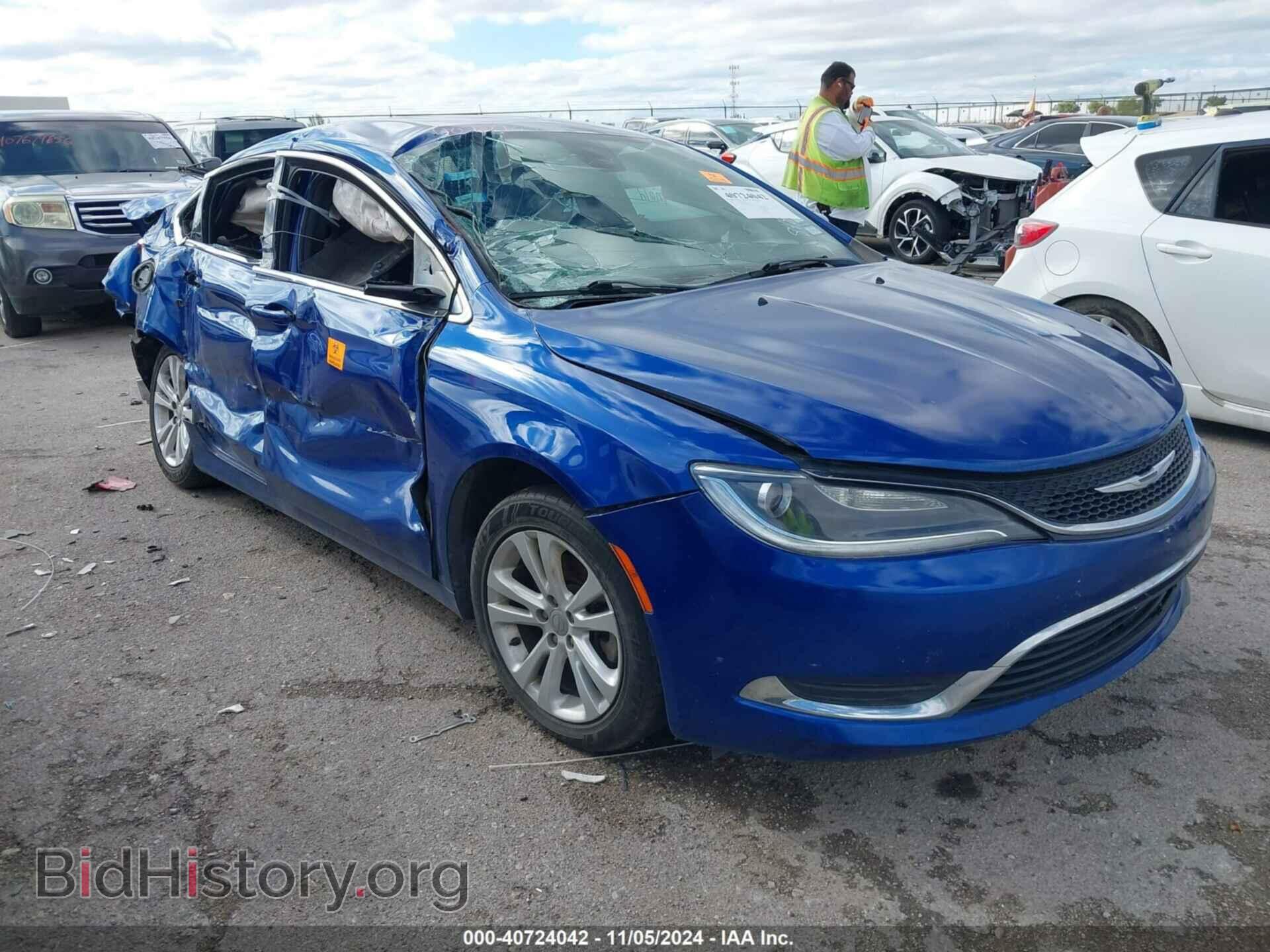 Фотография 1C3CCCAB2GN108899 - CHRYSLER 200 2016