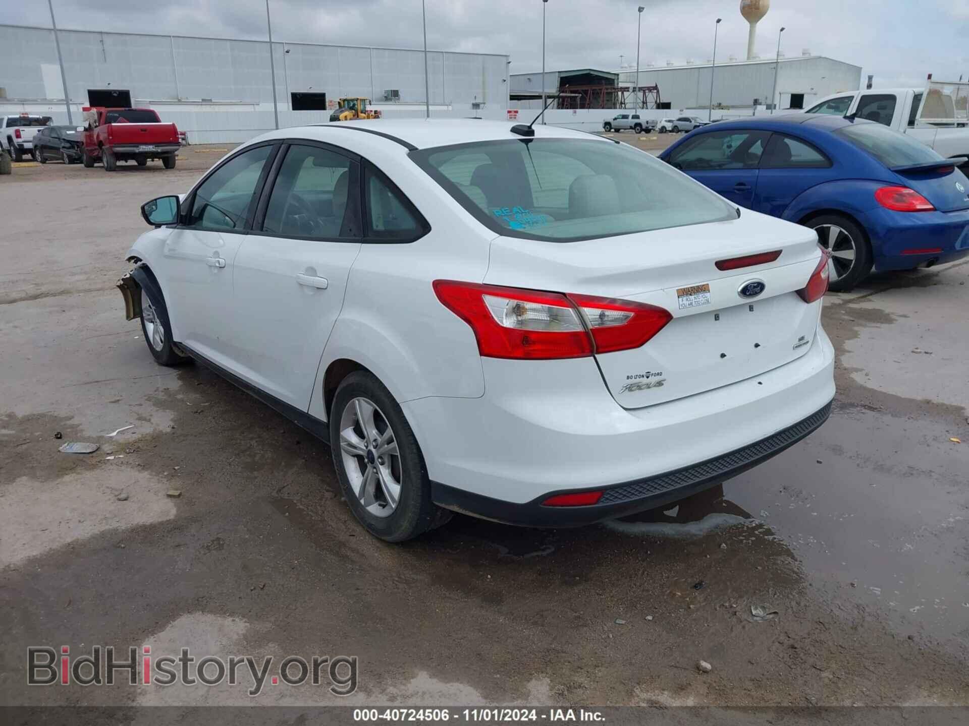 2014 FORD FOCUS - VIN: 1FADP3F28EL203513 - Фото 3