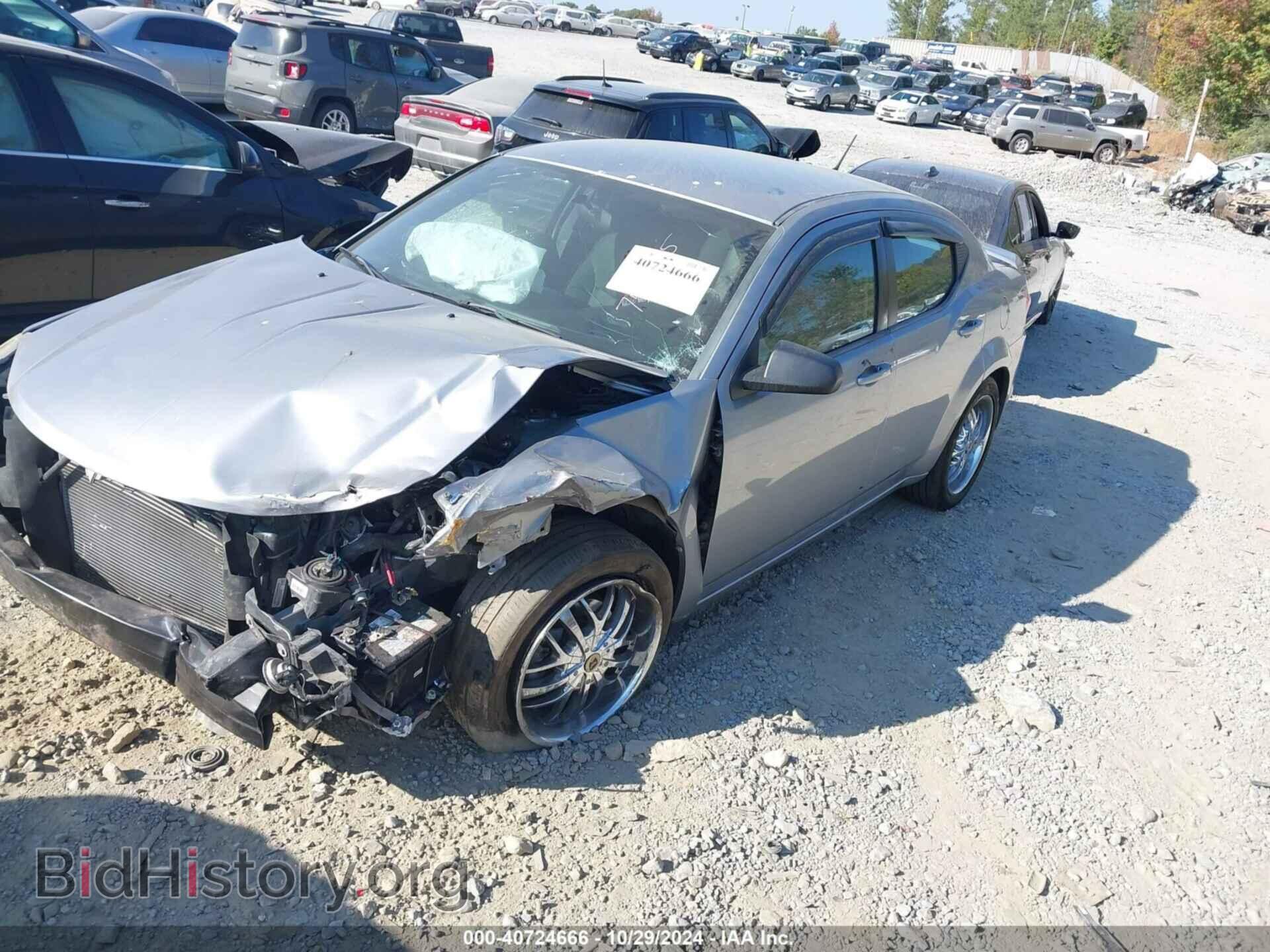2013 DODGE AVENGER - VIN: 1C3CDZAG2DN756055 - Фото 2