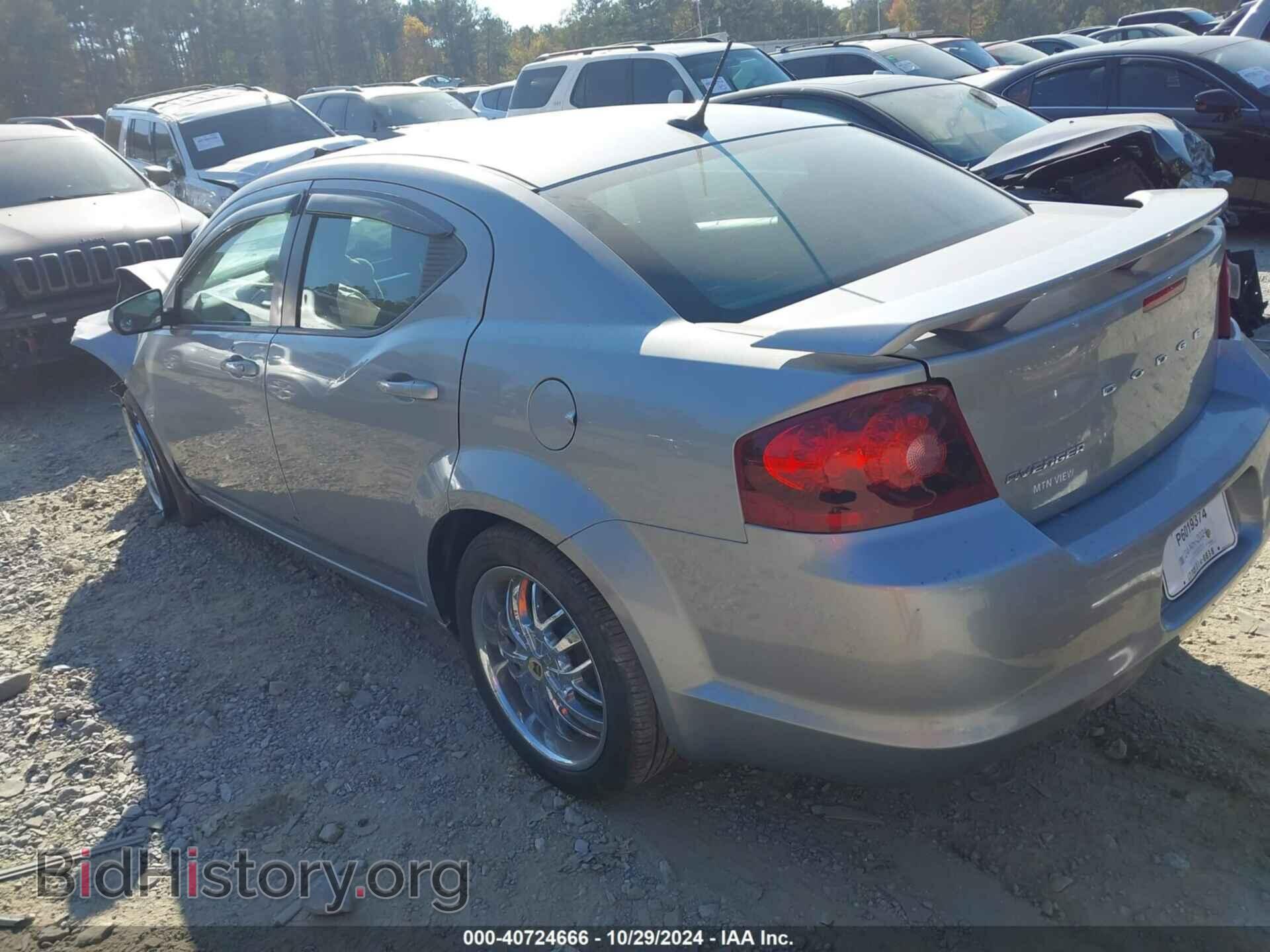 2013 DODGE AVENGER - VIN: 1C3CDZAG2DN756055 - Фото 3
