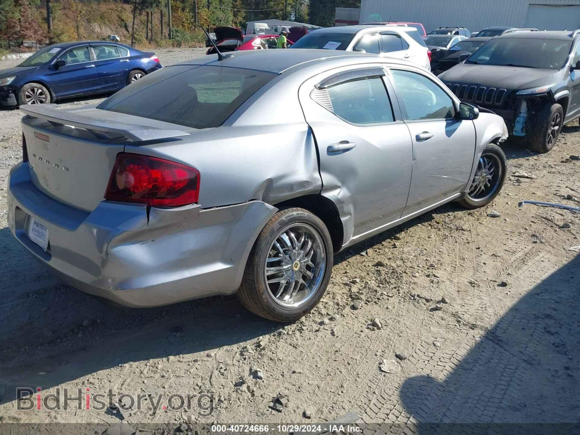 2013 DODGE AVENGER - VIN: 1C3CDZAG2DN756055 - Фото 4