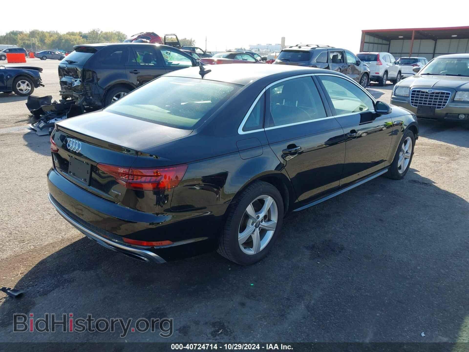 2019 AUDI A4 - VIN: WAUDNAF43KA117861 - Фото 4