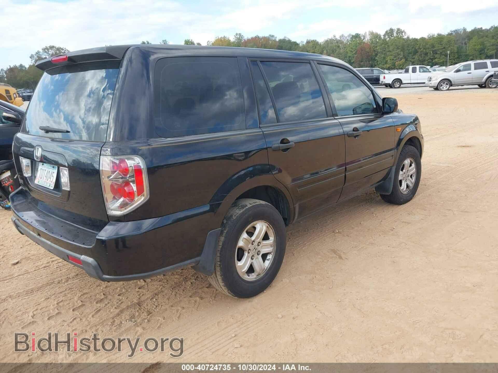 2006 HONDA PILOT - VIN: 5FNYF28156B044791 - Фото 4
