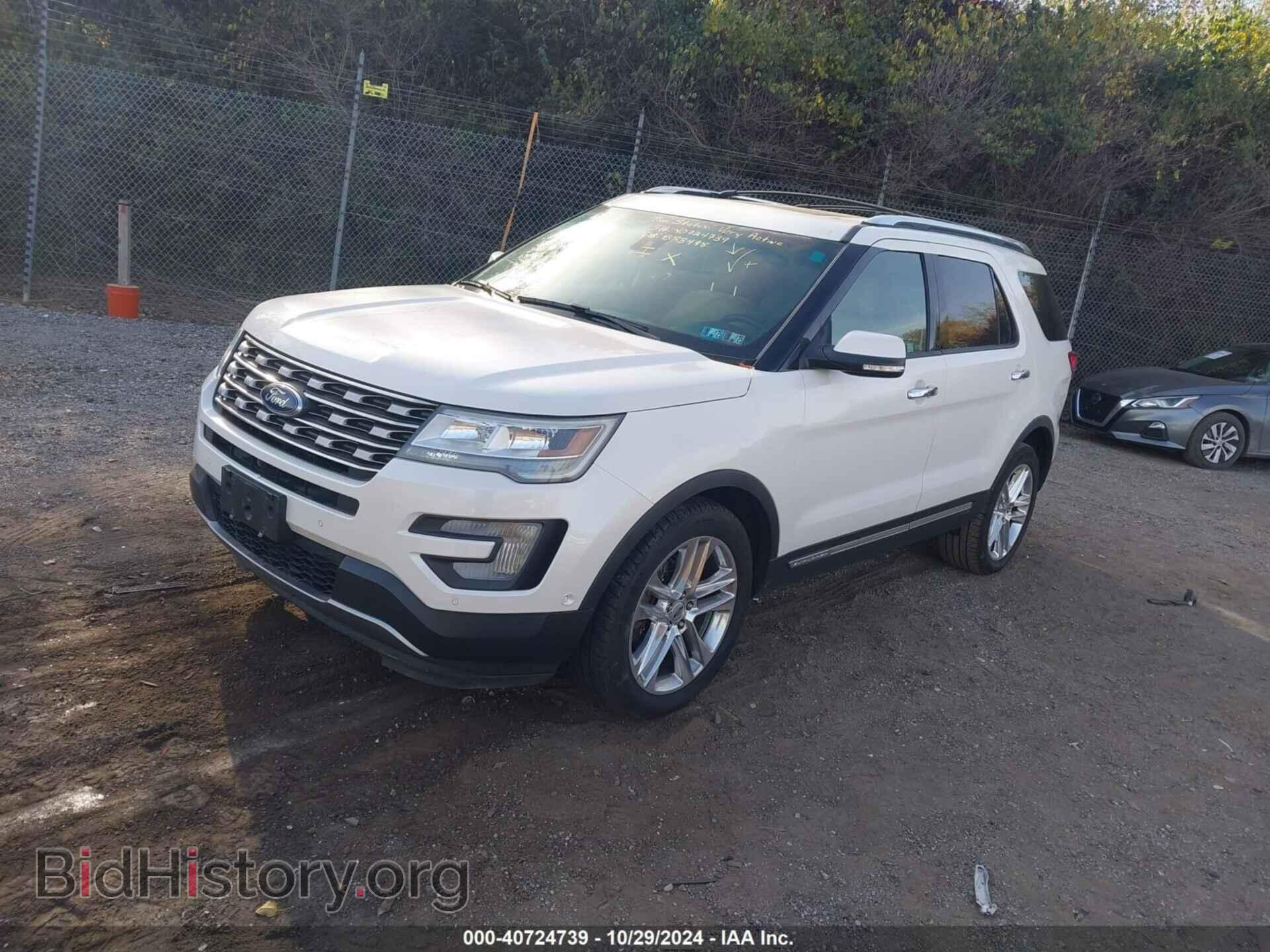 2016 FORD EXPLORER - VIN: 1FM5K8F85GGB83498 - Фото 2