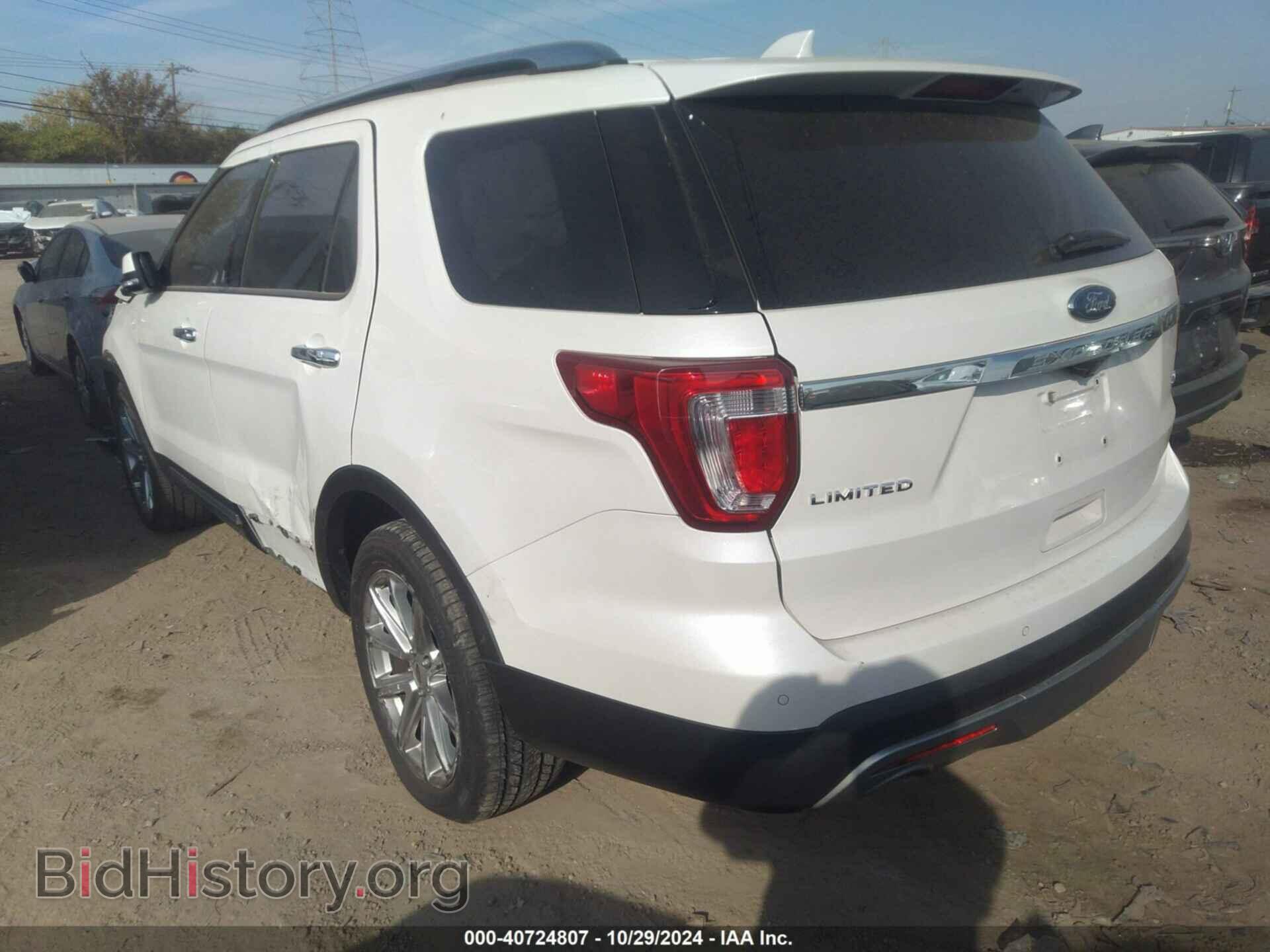 2016 FORD EXPLORER - VIN: 1FM5K8F89GGB10666 - Фото 3