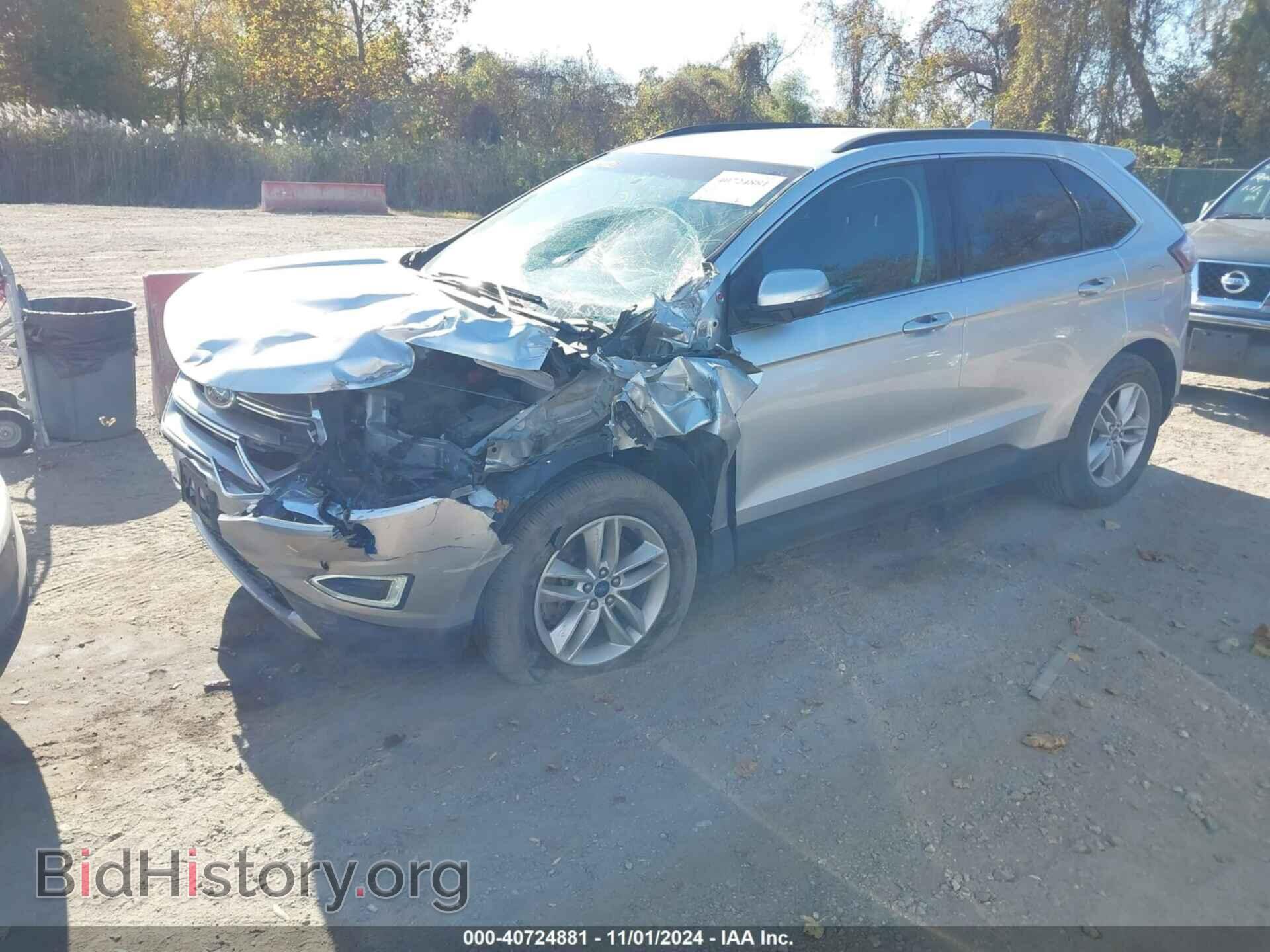 2016 FORD EDGE - VIN: 2FMPK4J95GBB30583 - Фото 2