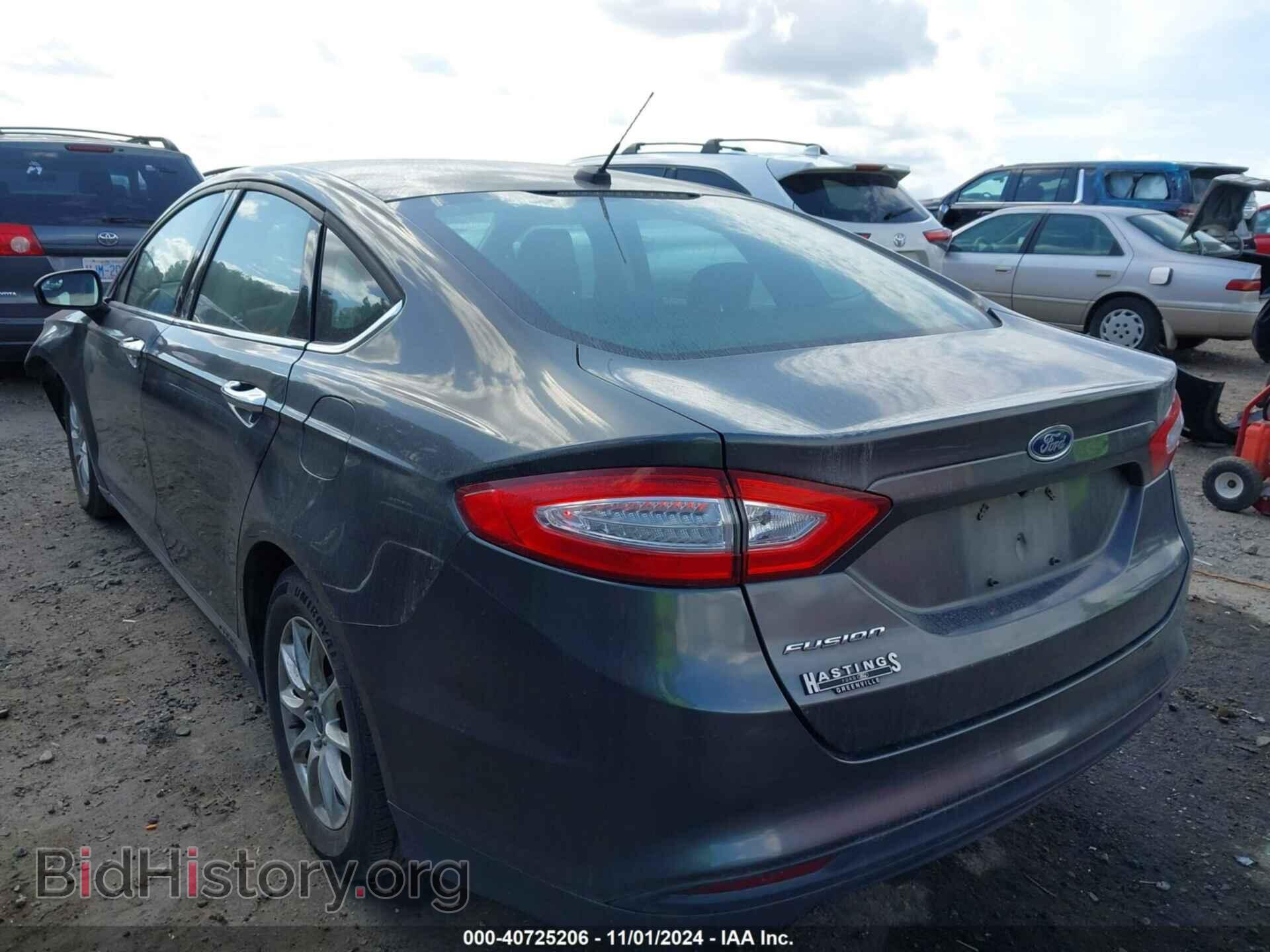 2016 FORD FUSION - VIN: 3FA6P0G79GR254265 - Фото 3