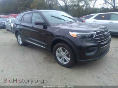 2023 Ford EXPLORER XLT, черный — VIN 1FMSK7DHXPGA38828, IAAI