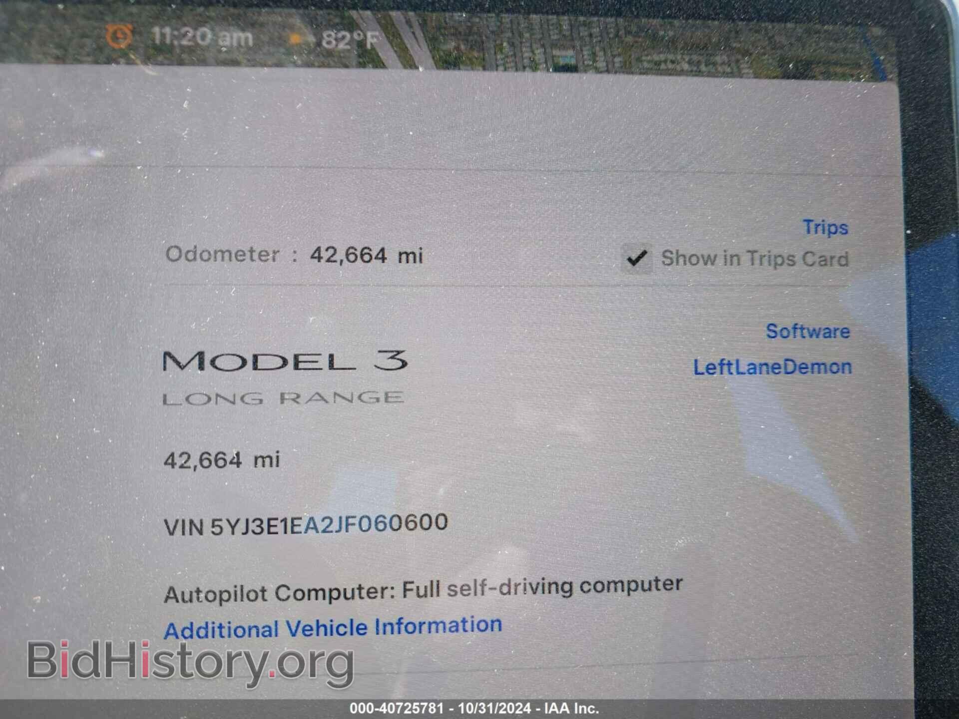 2018 TESLA MODEL 3 - VIN: 5YJ3E1EA2JF060600 - Фото 7
