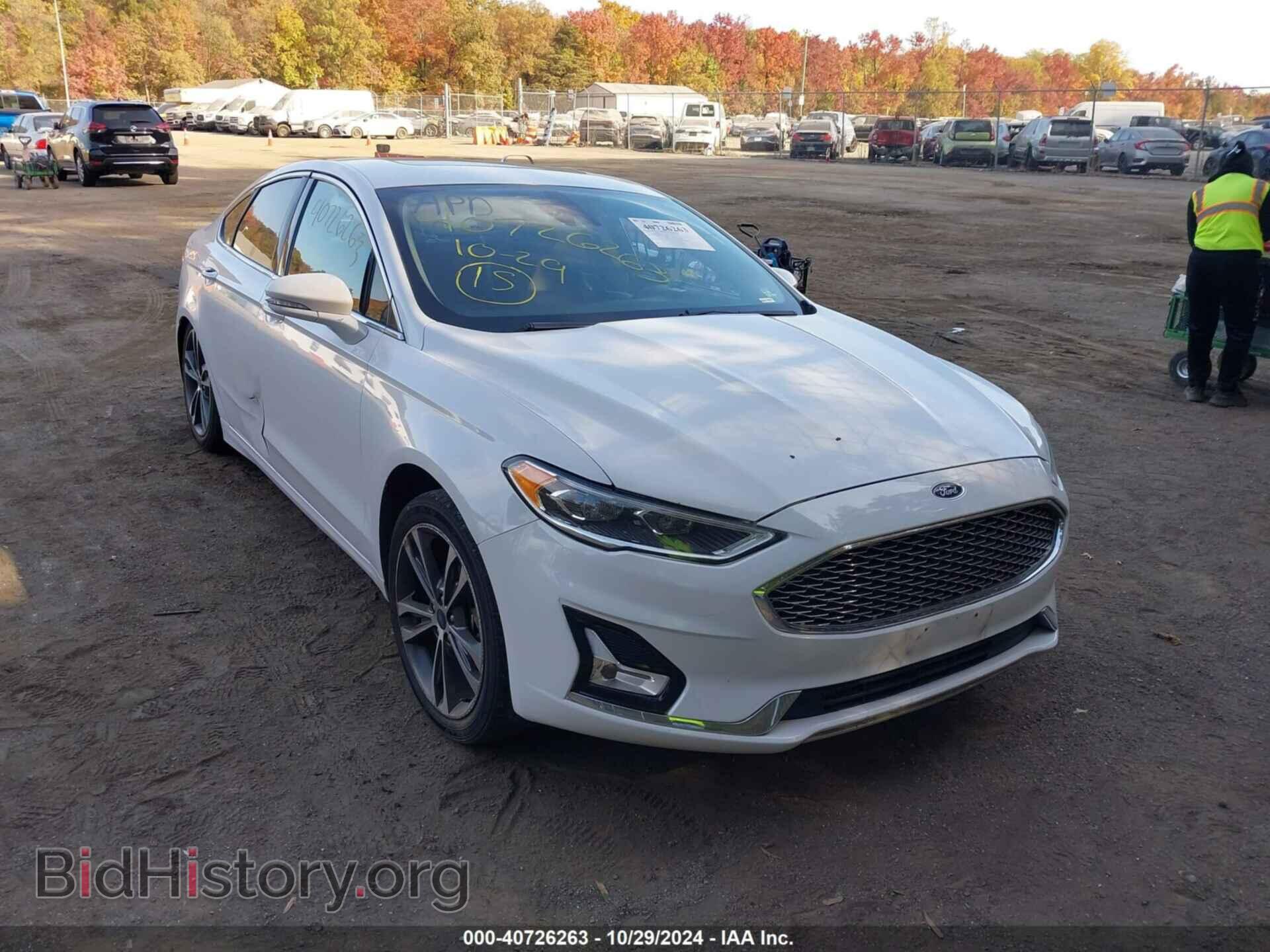 Фотография 3FA6P0D91KR242397 - FORD FUSION 2019
