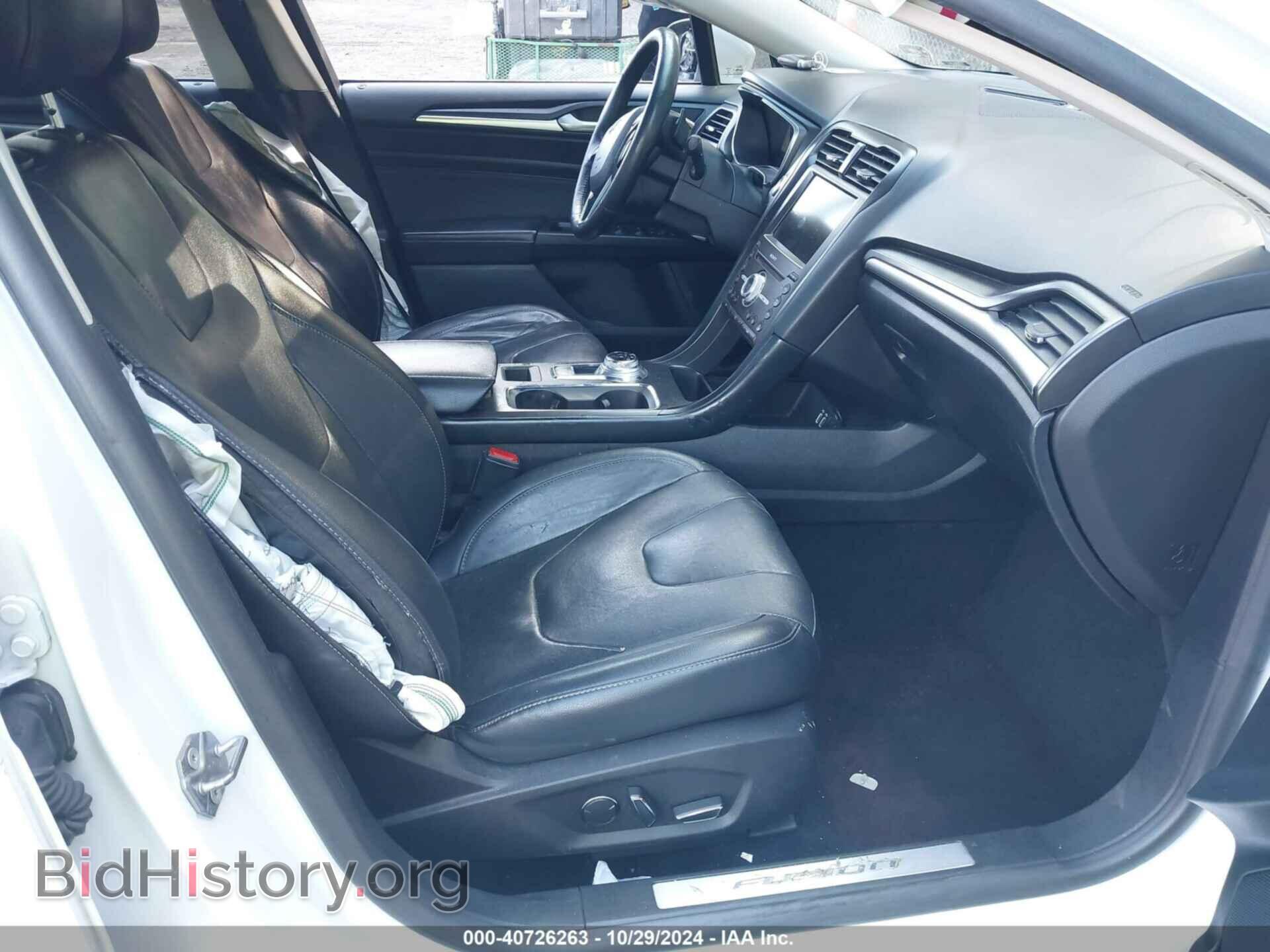 2019 FORD FUSION - VIN: 3FA6P0D91KR242397 - Фото 5